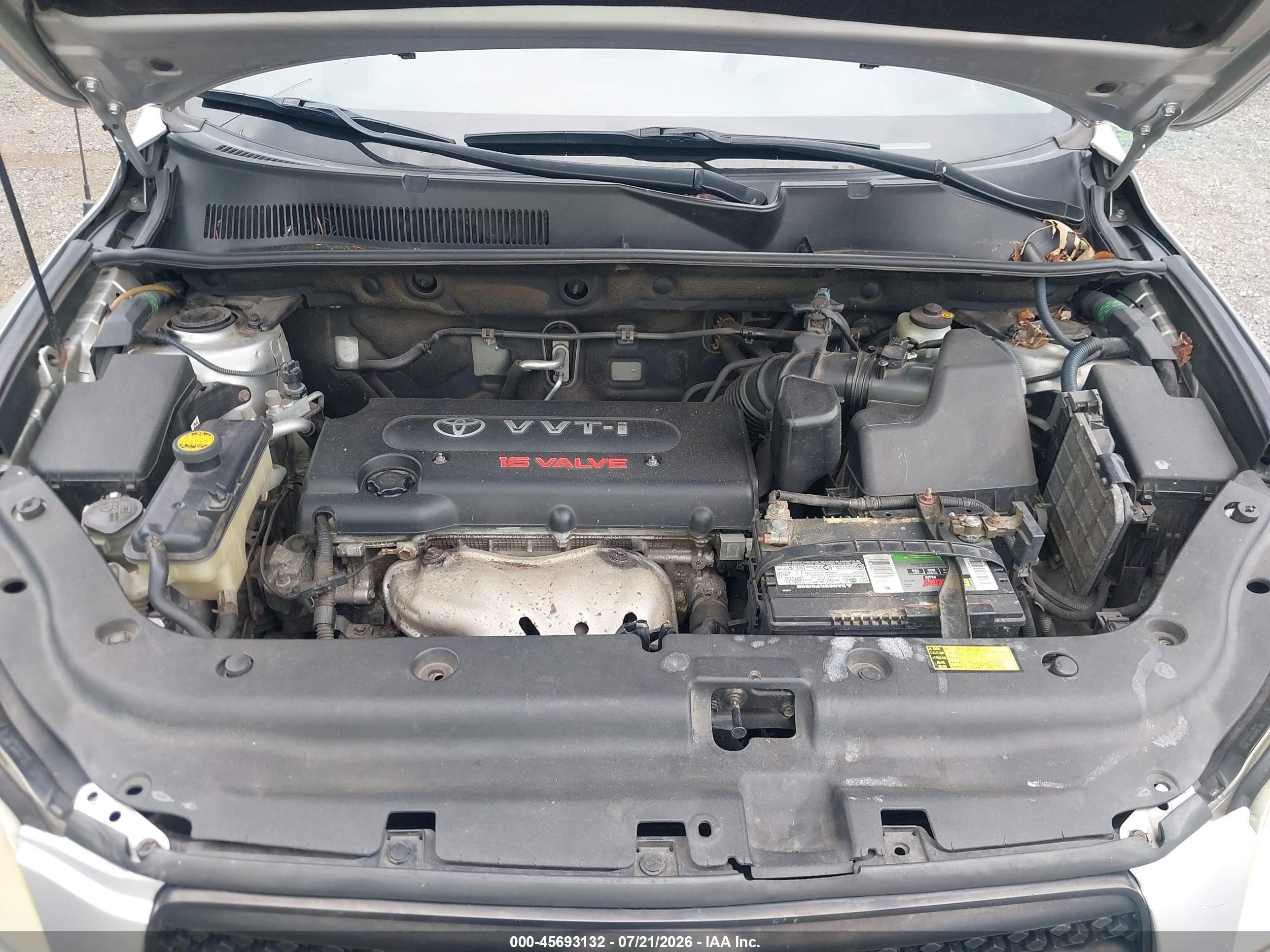 2008 Toyota Rav4   Серебряный vin: JTMBD33V086063484