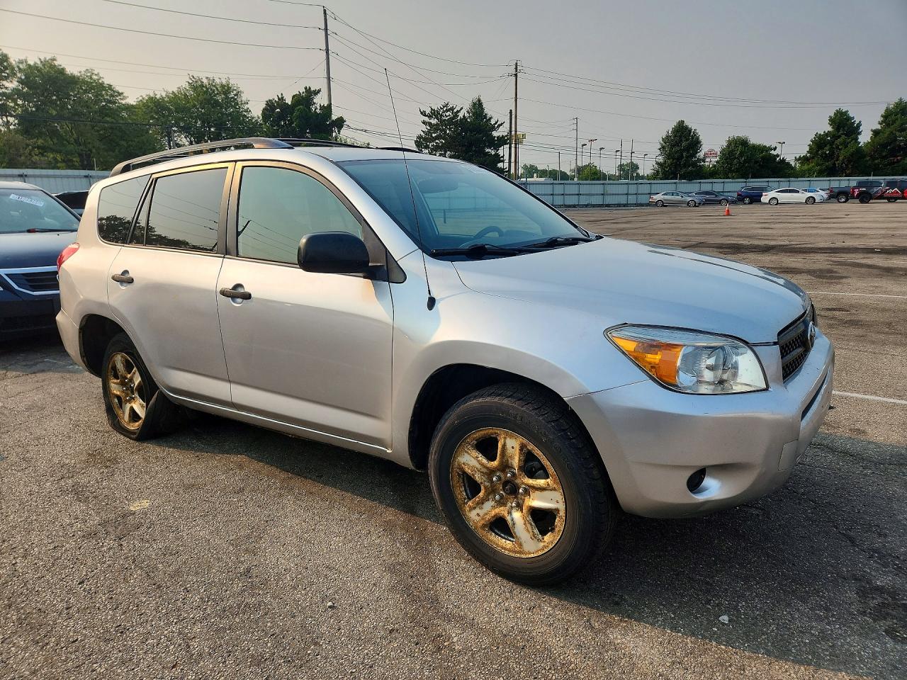 2008 Toyota Rav4 Base Silver vin: JTMBD33V086069026