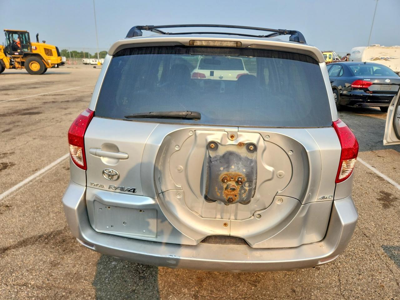 2008 Toyota Rav4 Base Silver vin: JTMBD33V086069026
