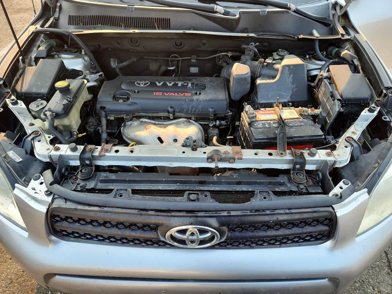 2008 Toyota Rav4 Base Silver vin: JTMBD33V086069026