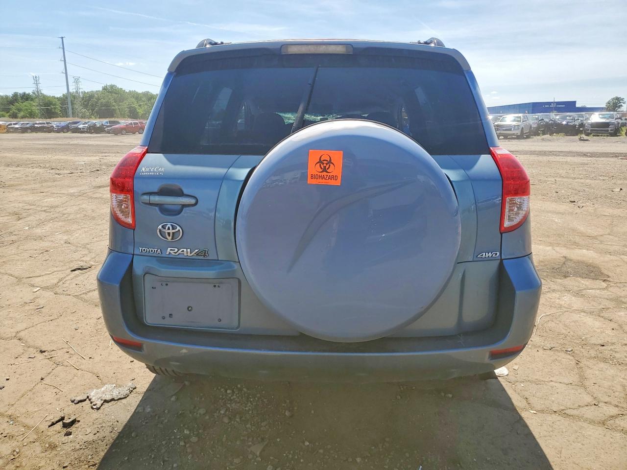 2006 Toyota Rav4 Base Blue vin: JTMBD33V165021134