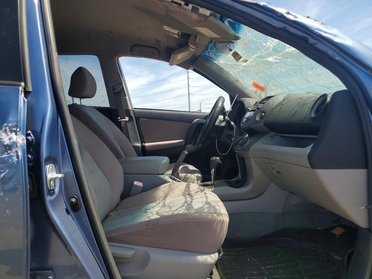 2006 Toyota Rav4 Base Blue vin: JTMBD33V165021134