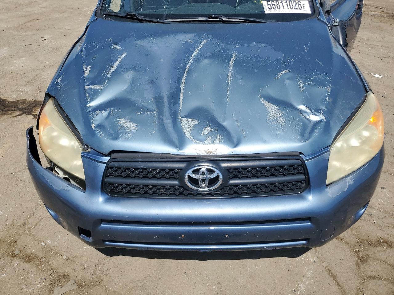 2006 Toyota Rav4 Base Blue vin: JTMBD33V165021134