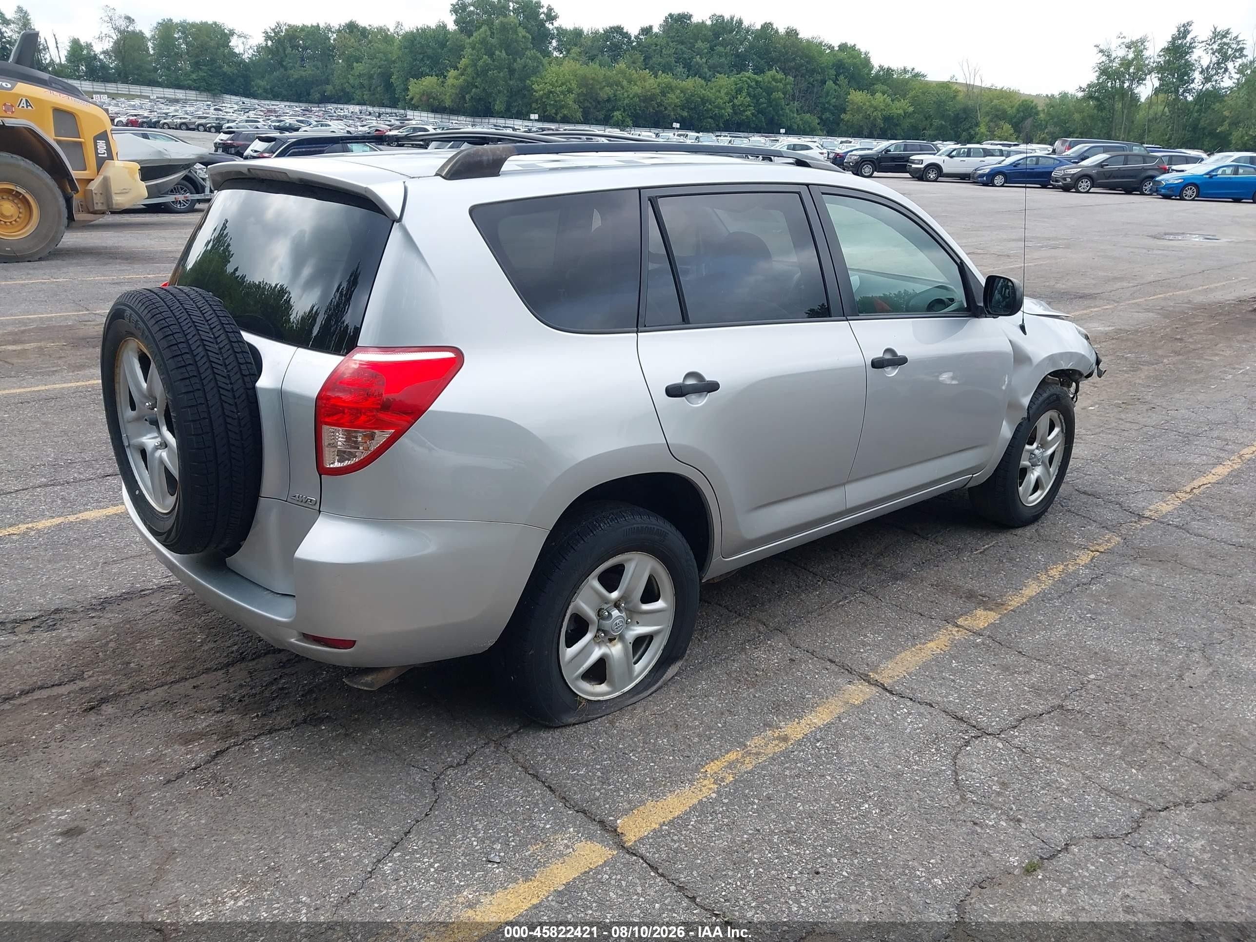 2006 Toyota Rav4   Silver vin: JTMBD33V165041741