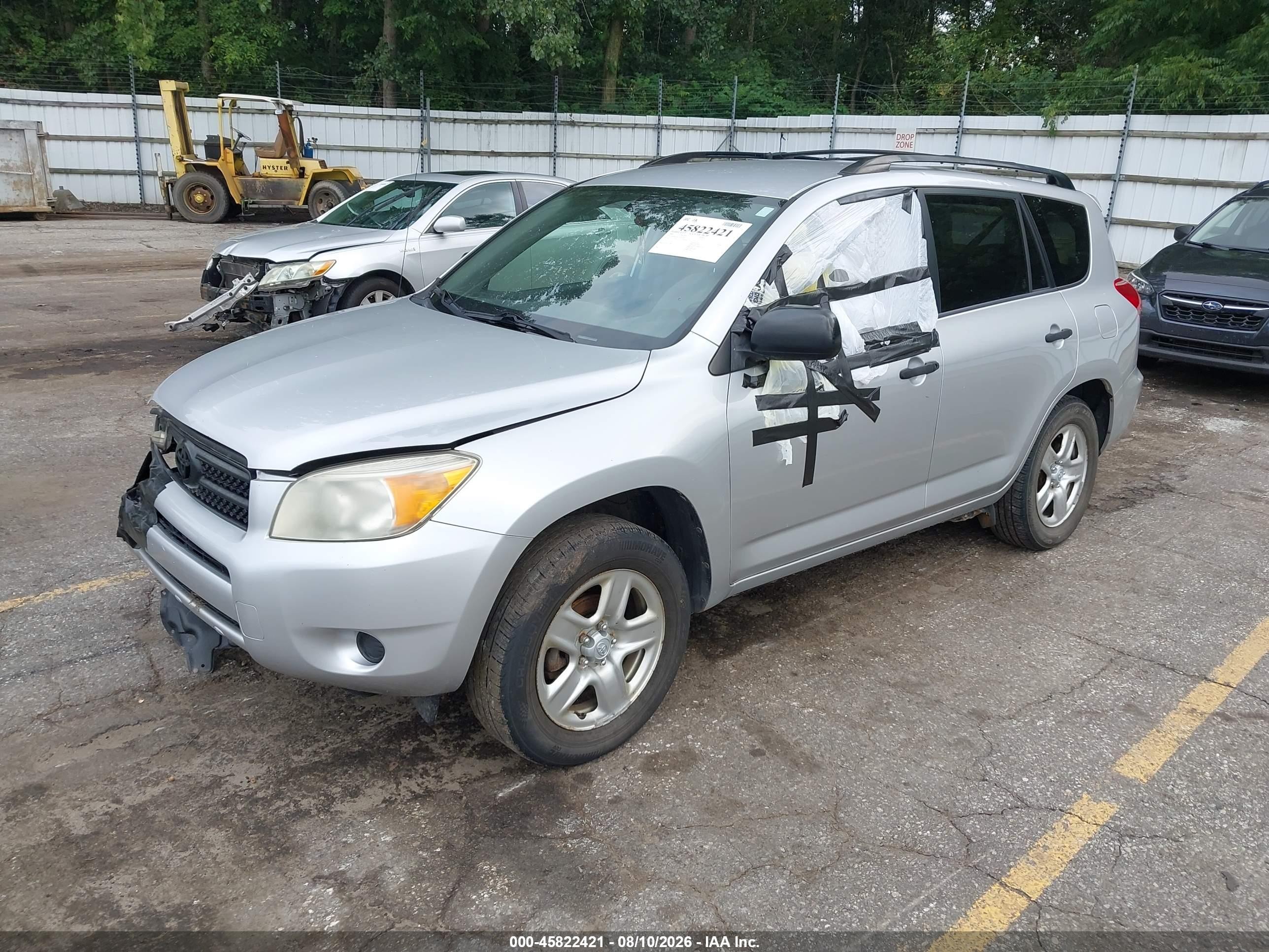 2006 Toyota Rav4   Silver vin: JTMBD33V165041741