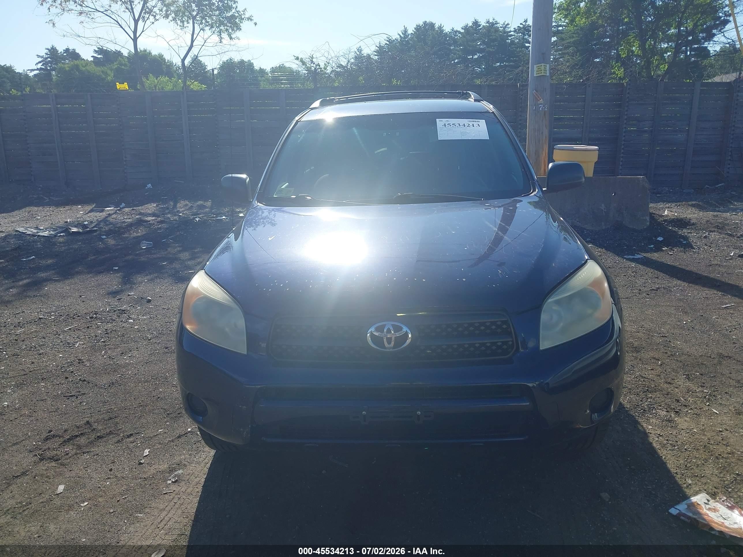 2006 Toyota Rav4   Black vin: JTMBD33V165048575