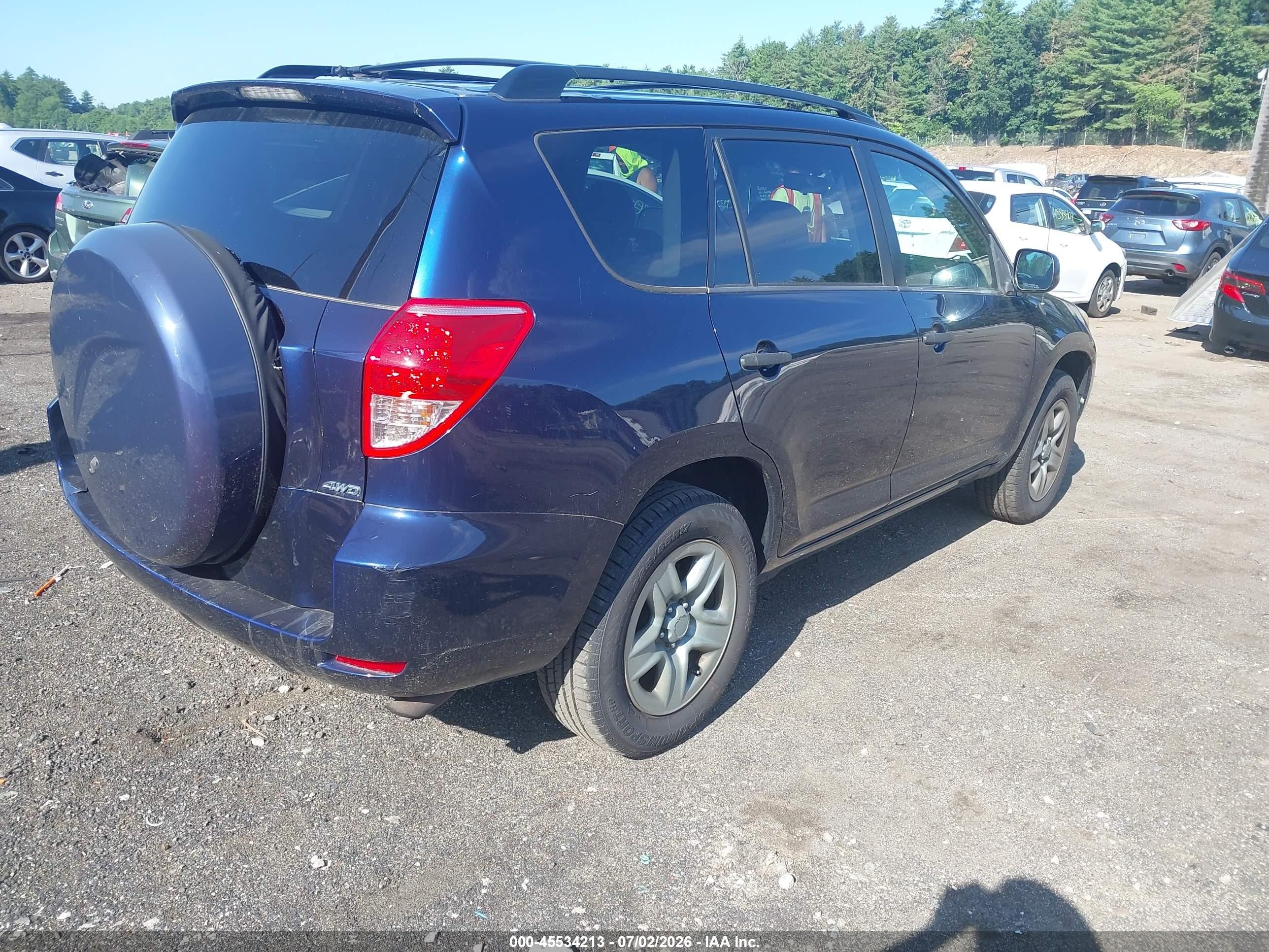 2006 Toyota Rav4   Black vin: JTMBD33V165048575