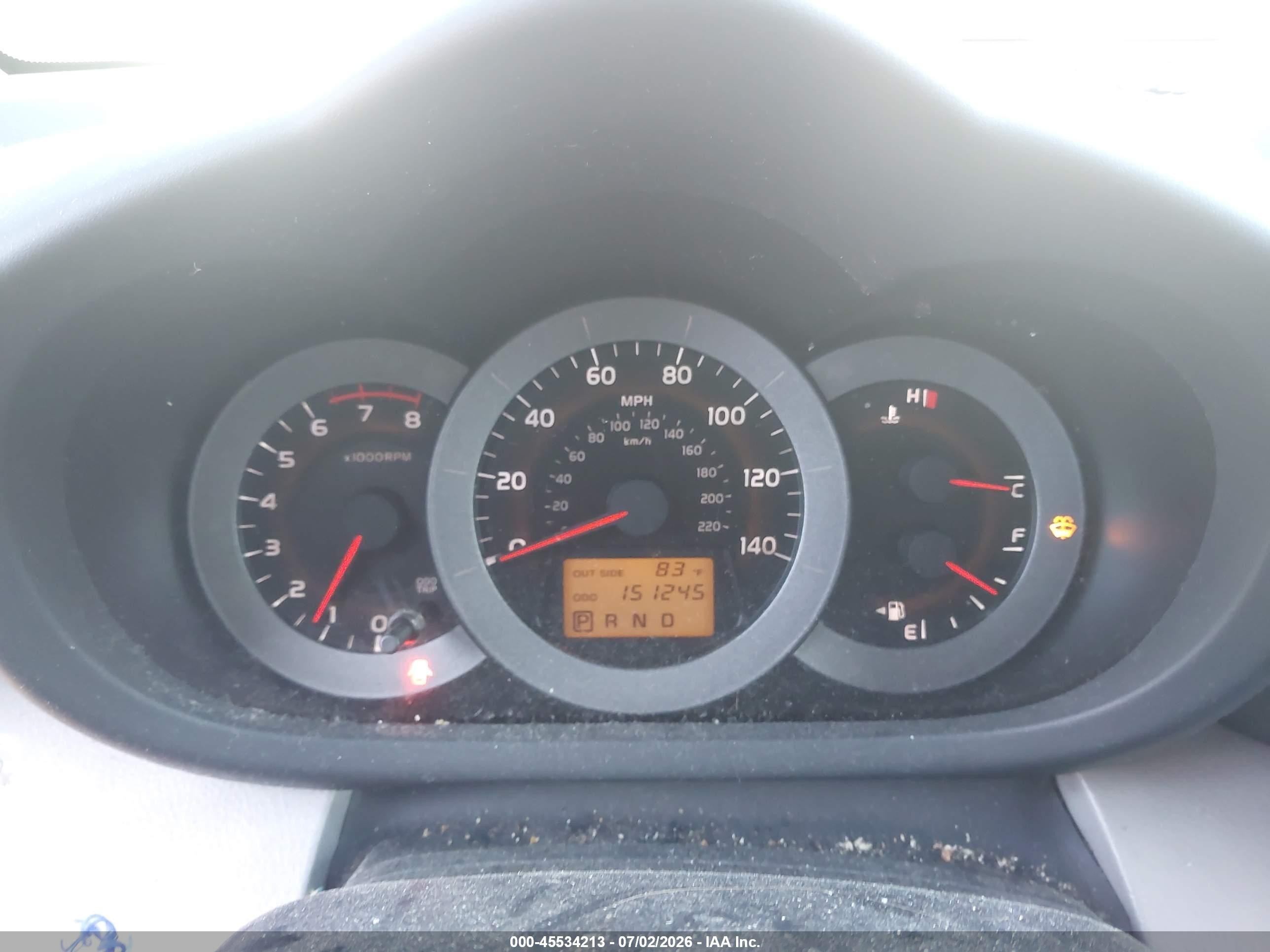 2006 Toyota Rav4   Black vin: JTMBD33V165048575