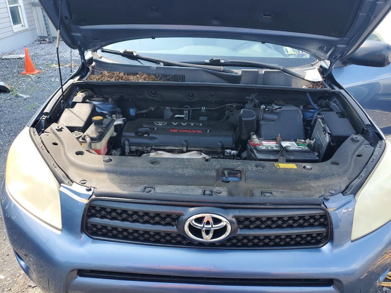 2006 Toyota Rav4 Base Blue vin: JTMBD33V166009334
