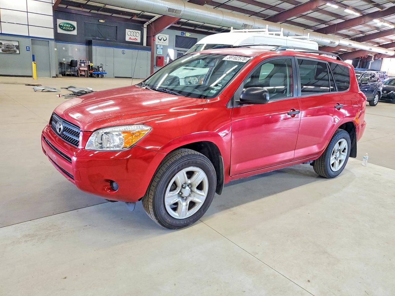 2007 Toyota Rav4 Base Red vin: JTMBD33V176030573