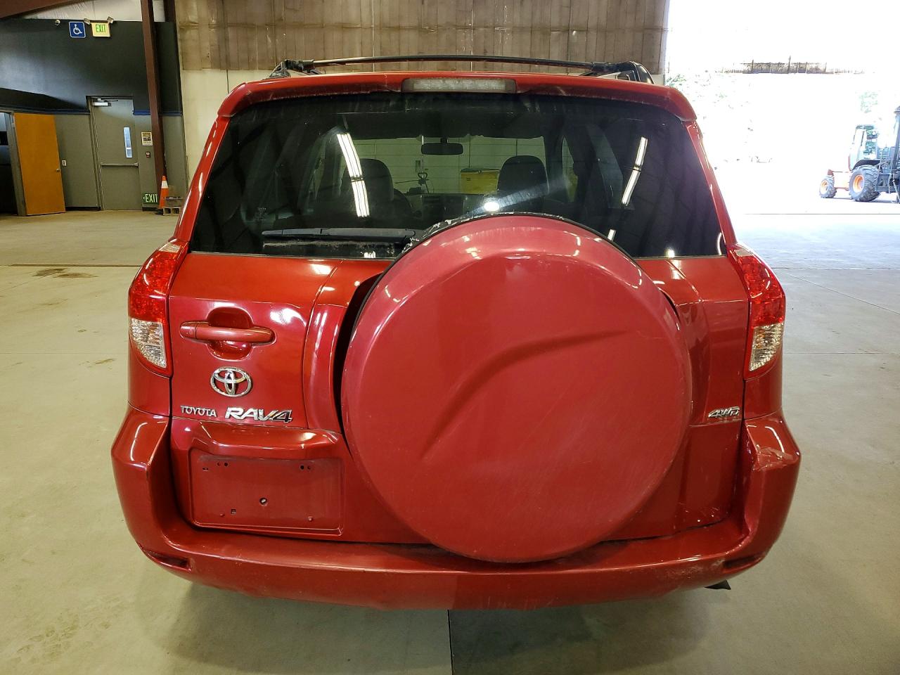 2007 Toyota Rav4 Base Red vin: JTMBD33V176030573
