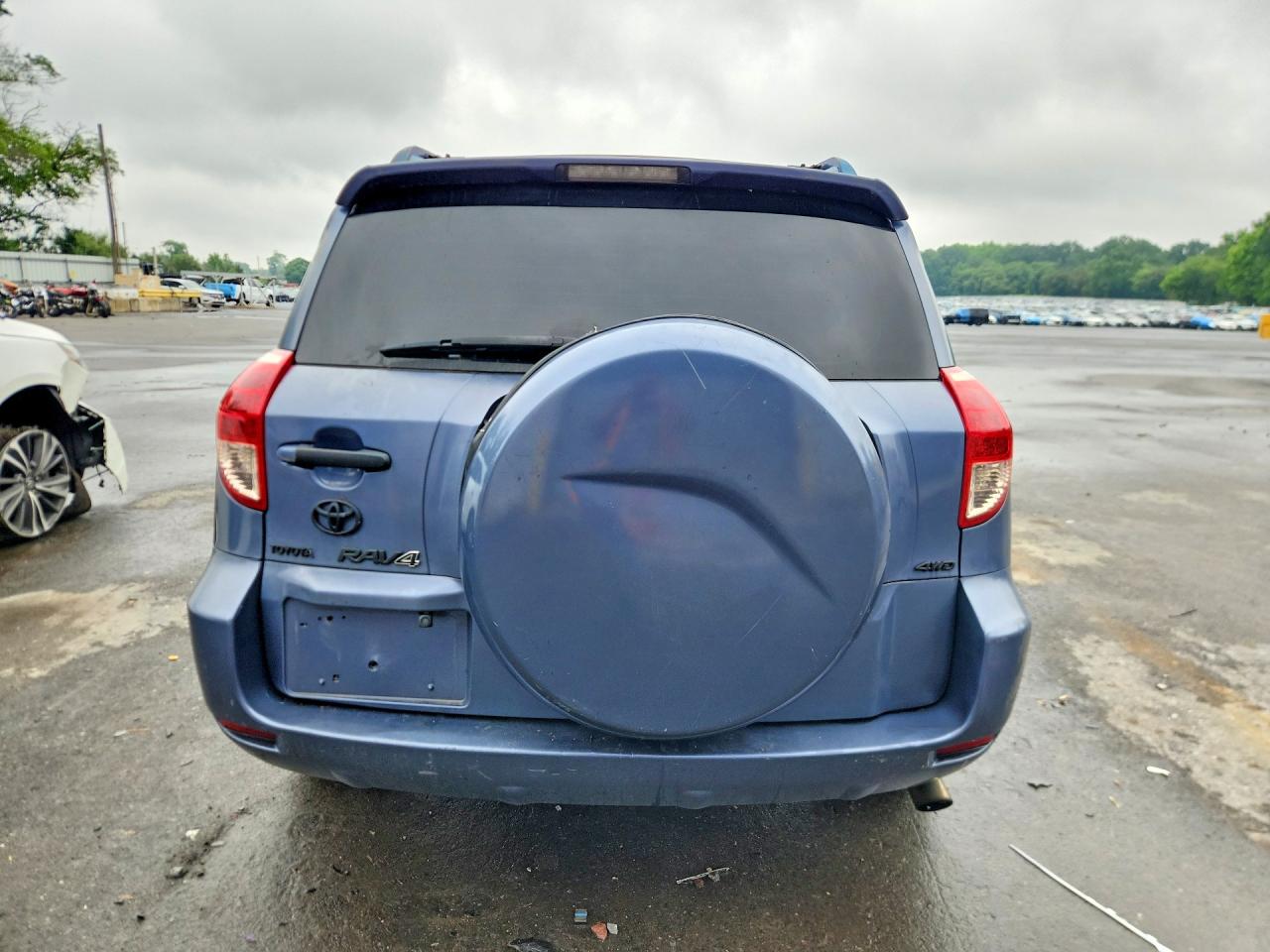 2007 Toyota Rav4 Base Blue vin: JTMBD33V176039970