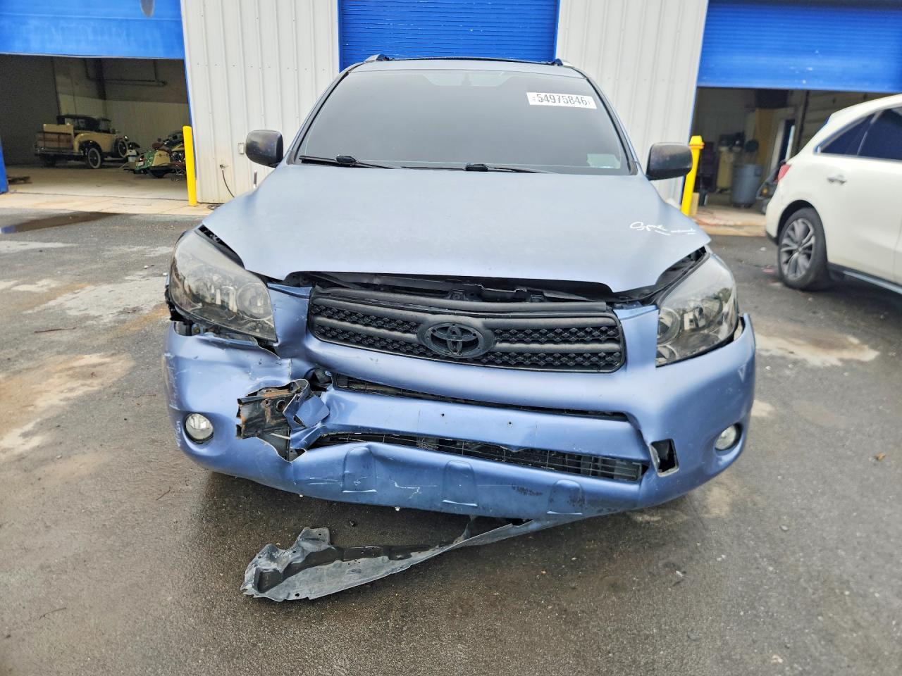 2007 Toyota Rav4 Base Blue vin: JTMBD33V176039970