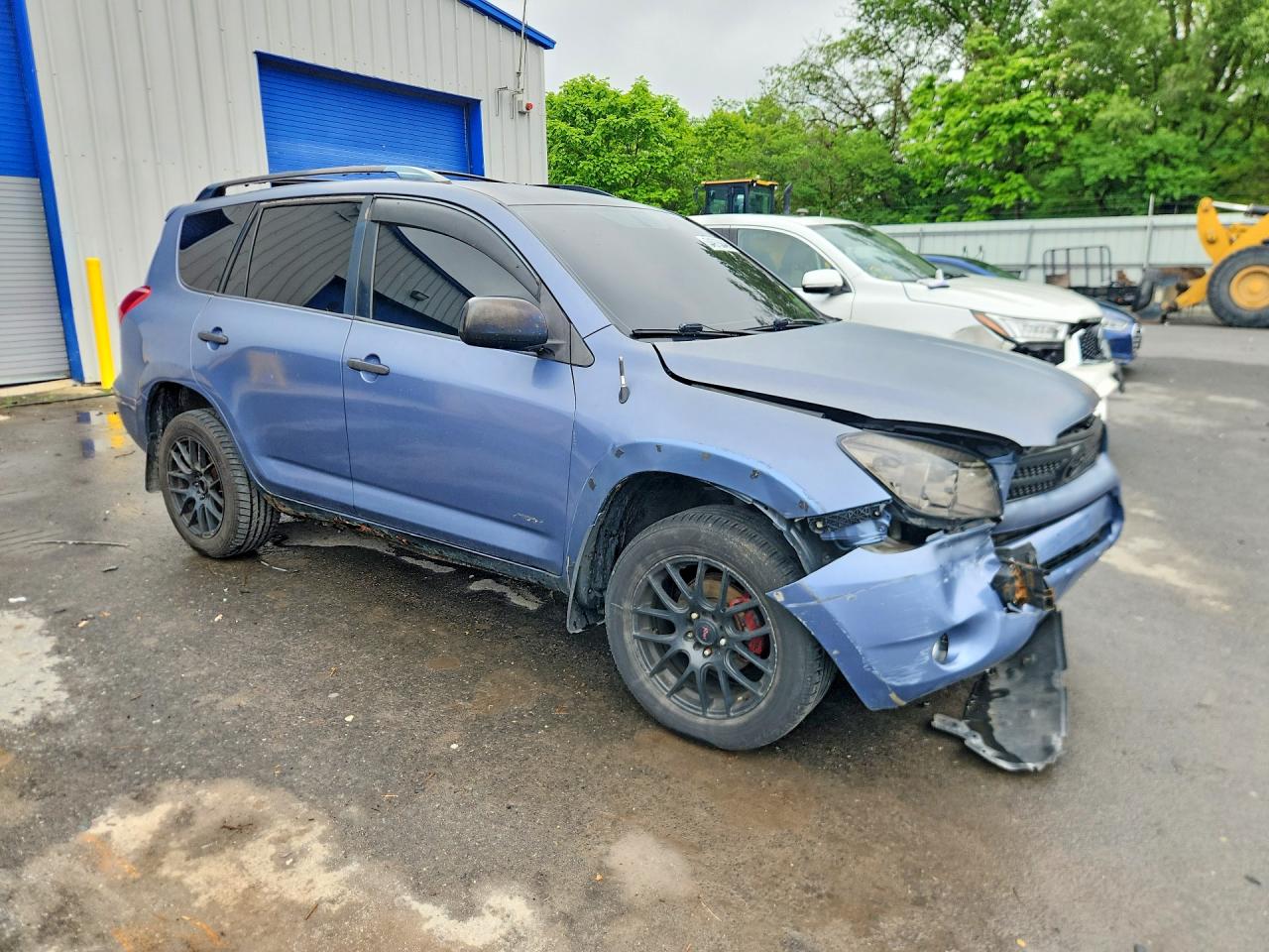 2007 Toyota Rav4 Base Blue vin: JTMBD33V176039970