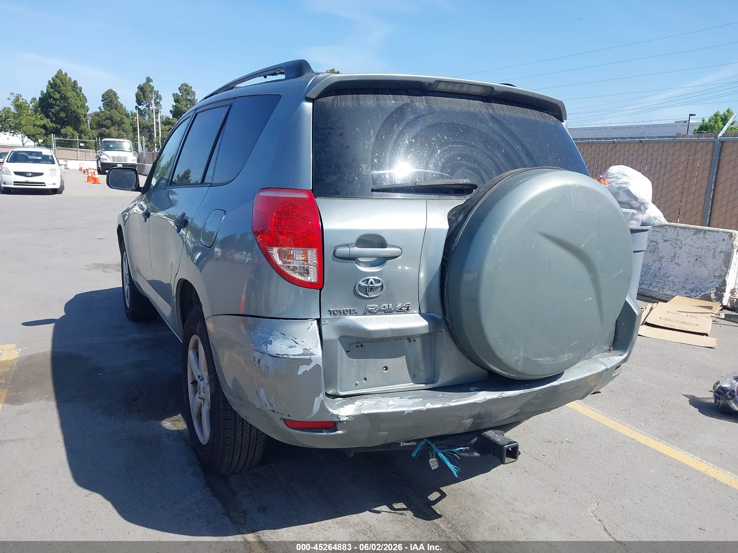 2007 Toyota Rav4   Gray vin: JTMBD33V176048314