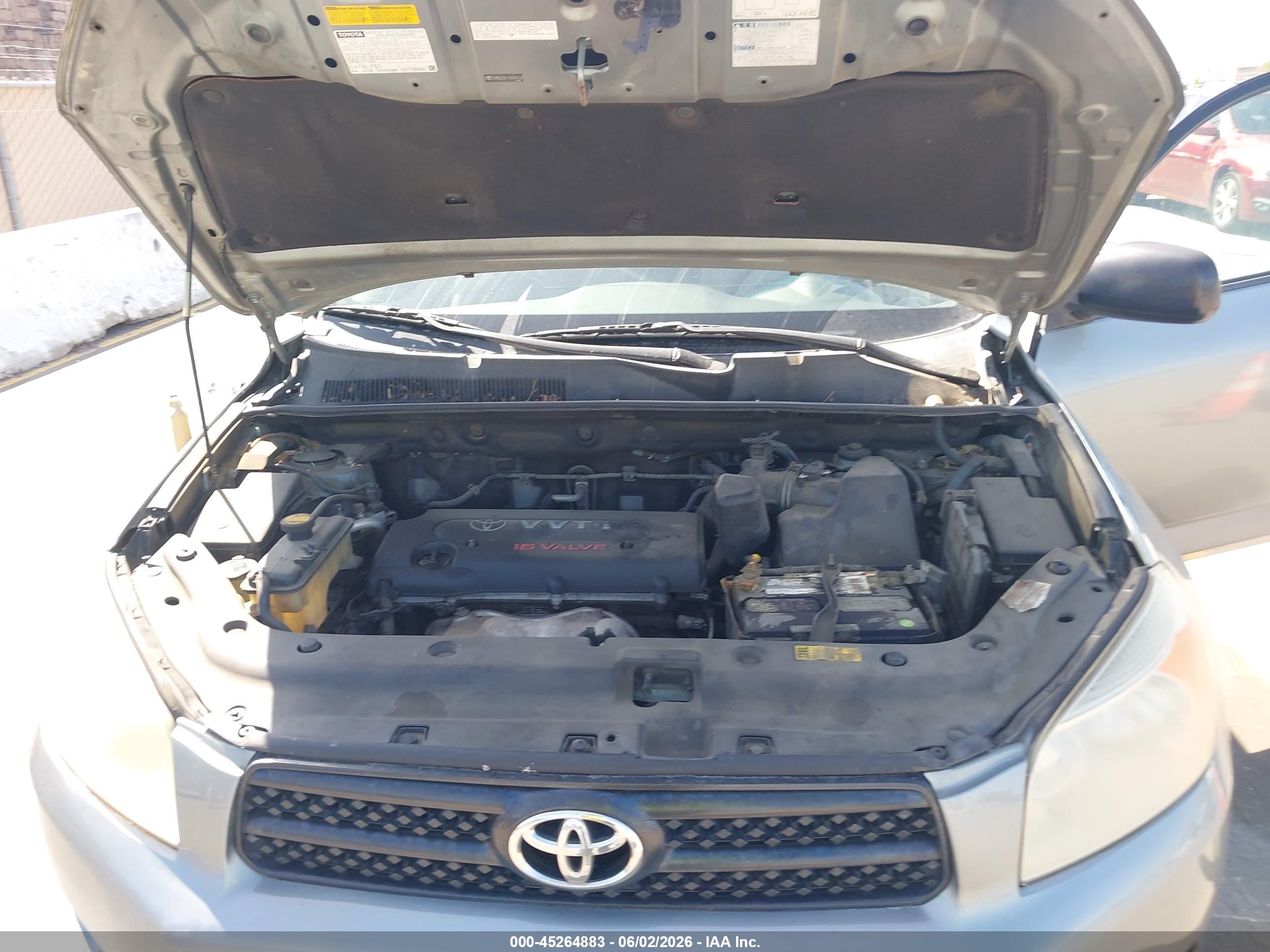 2007 Toyota Rav4   Gray vin: JTMBD33V176048314