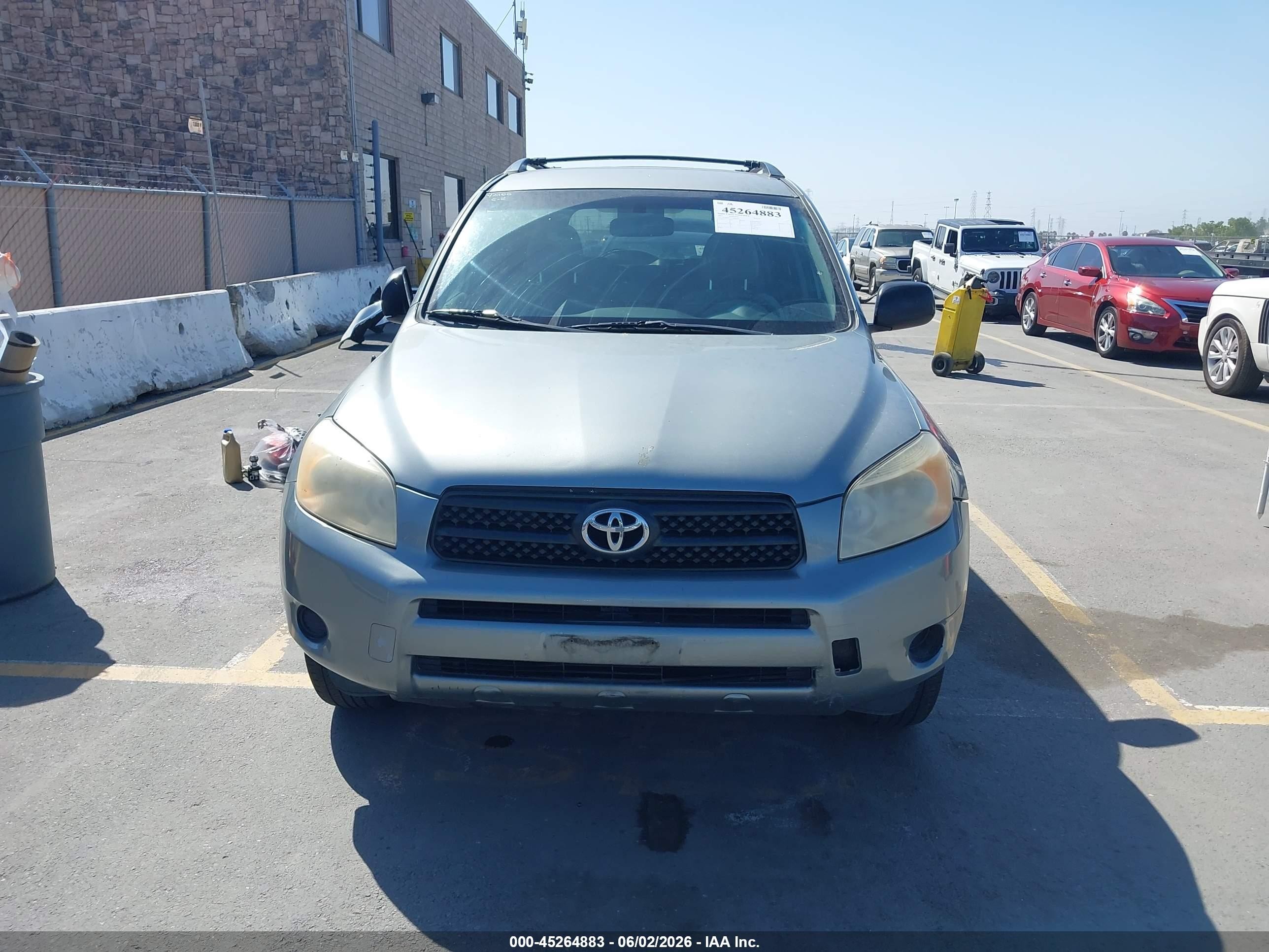 2007 Toyota Rav4   Gray vin: JTMBD33V176048314