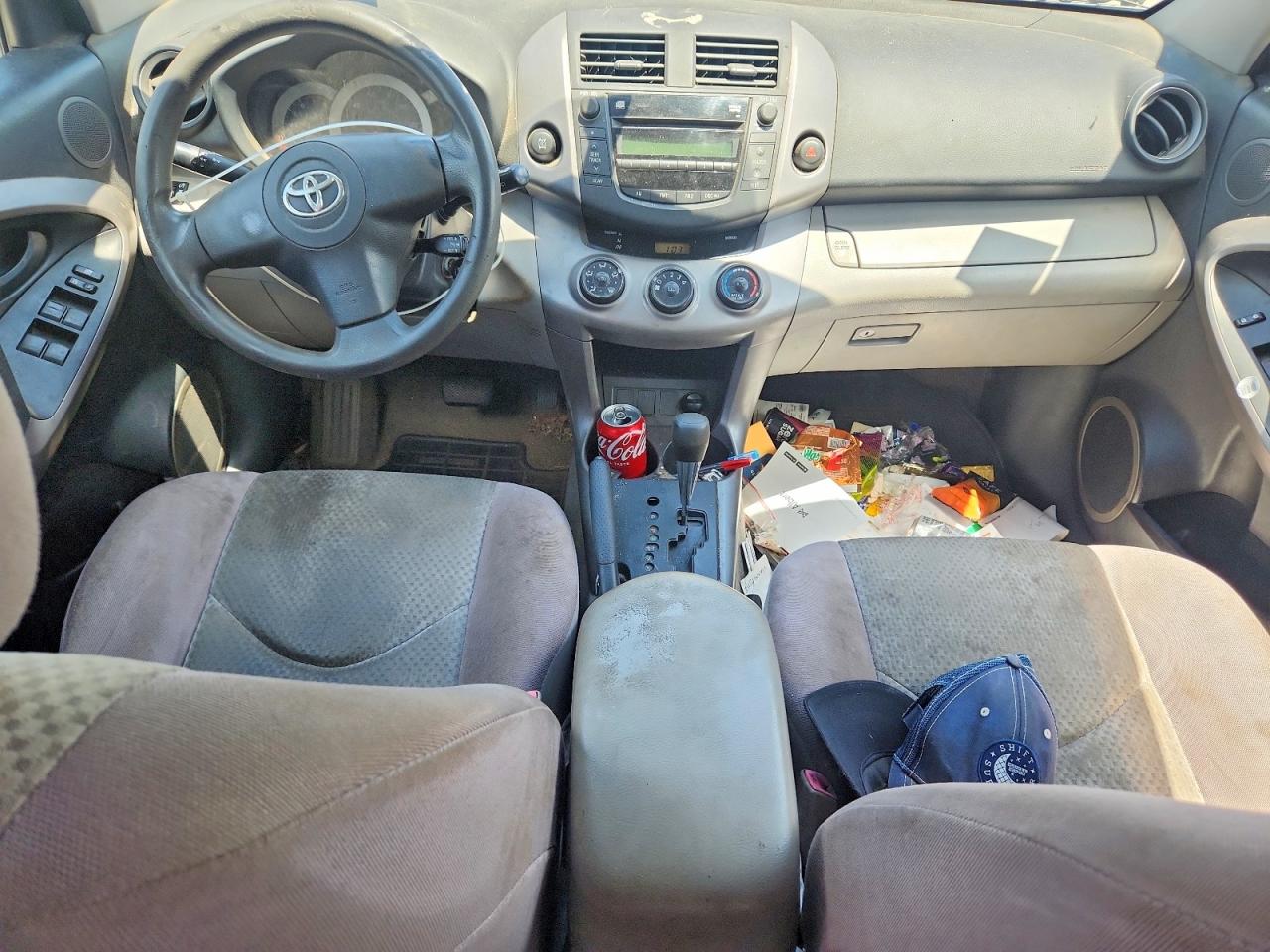 2008 Toyota Rav4 Base Black vin: JTMBD33V186059833