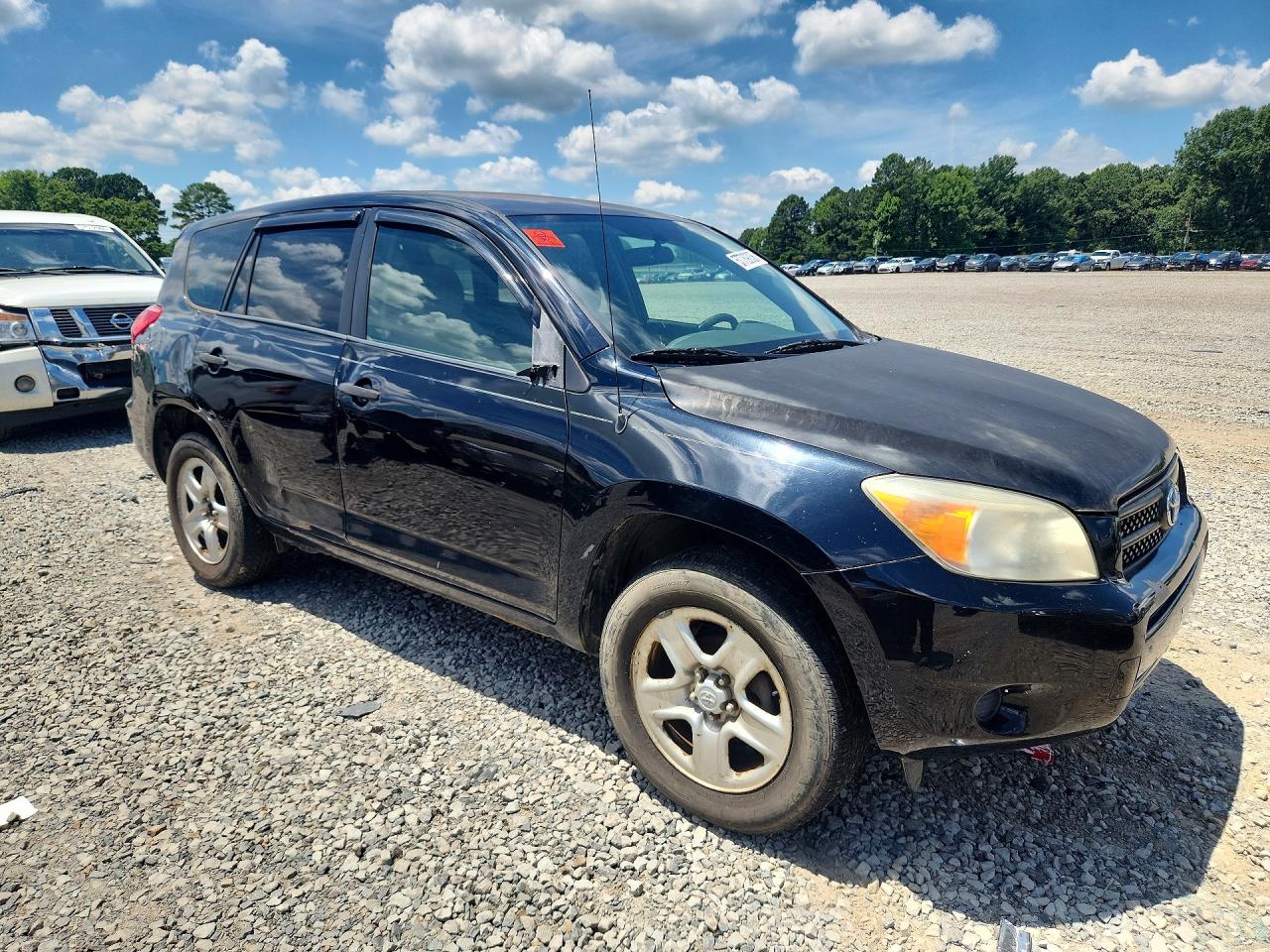 2008 Toyota Rav4 Base Black vin: JTMBD33V186059833