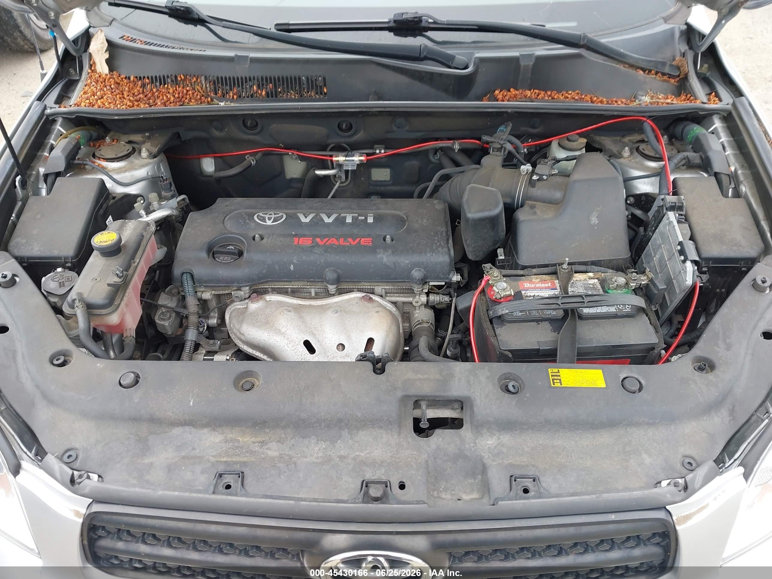 2008 Toyota Rav4   Silver vin: JTMBD33V186071447