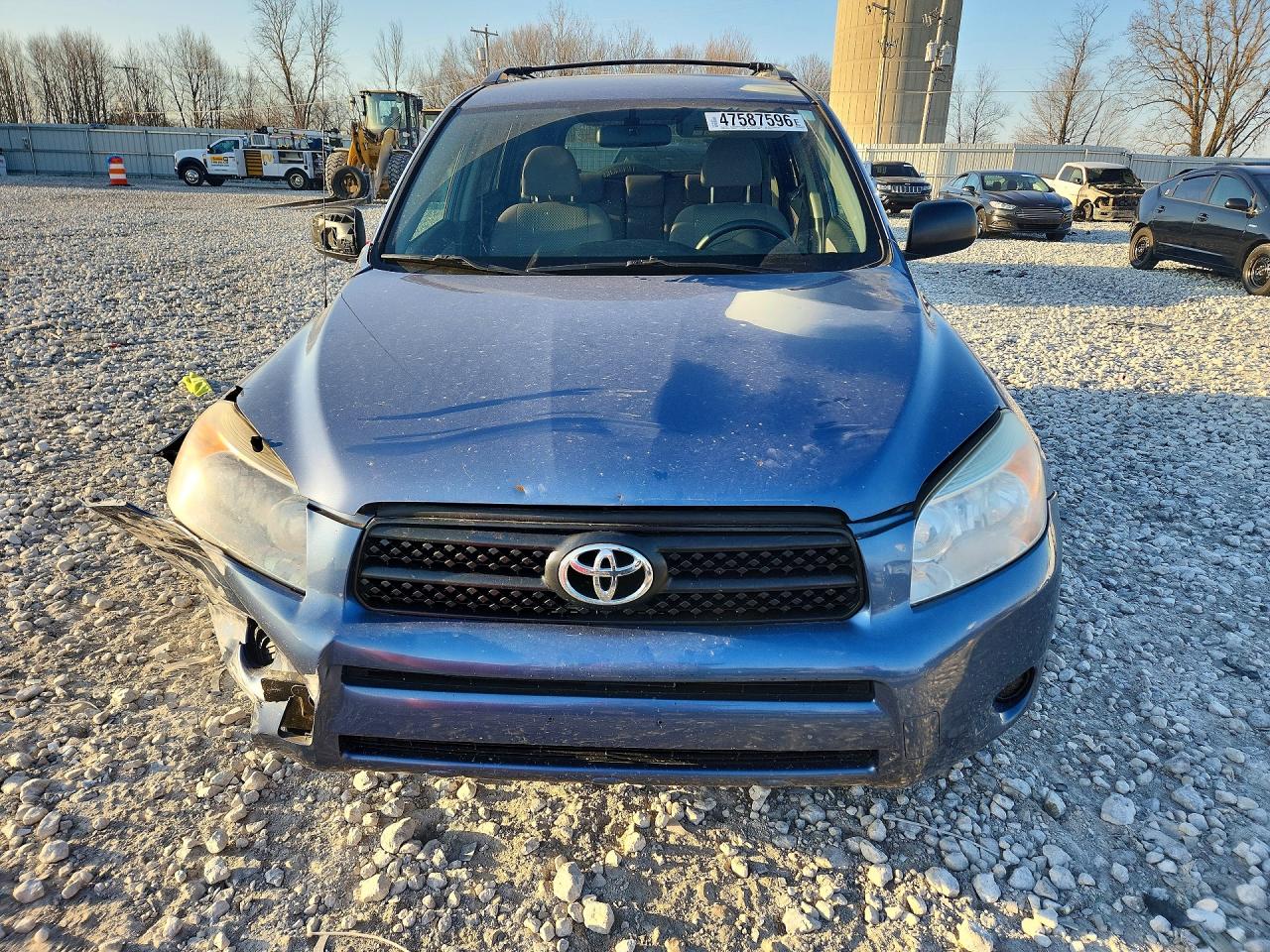 2006 Toyota Rav4 Base Blue vin: JTMBD33V265042087