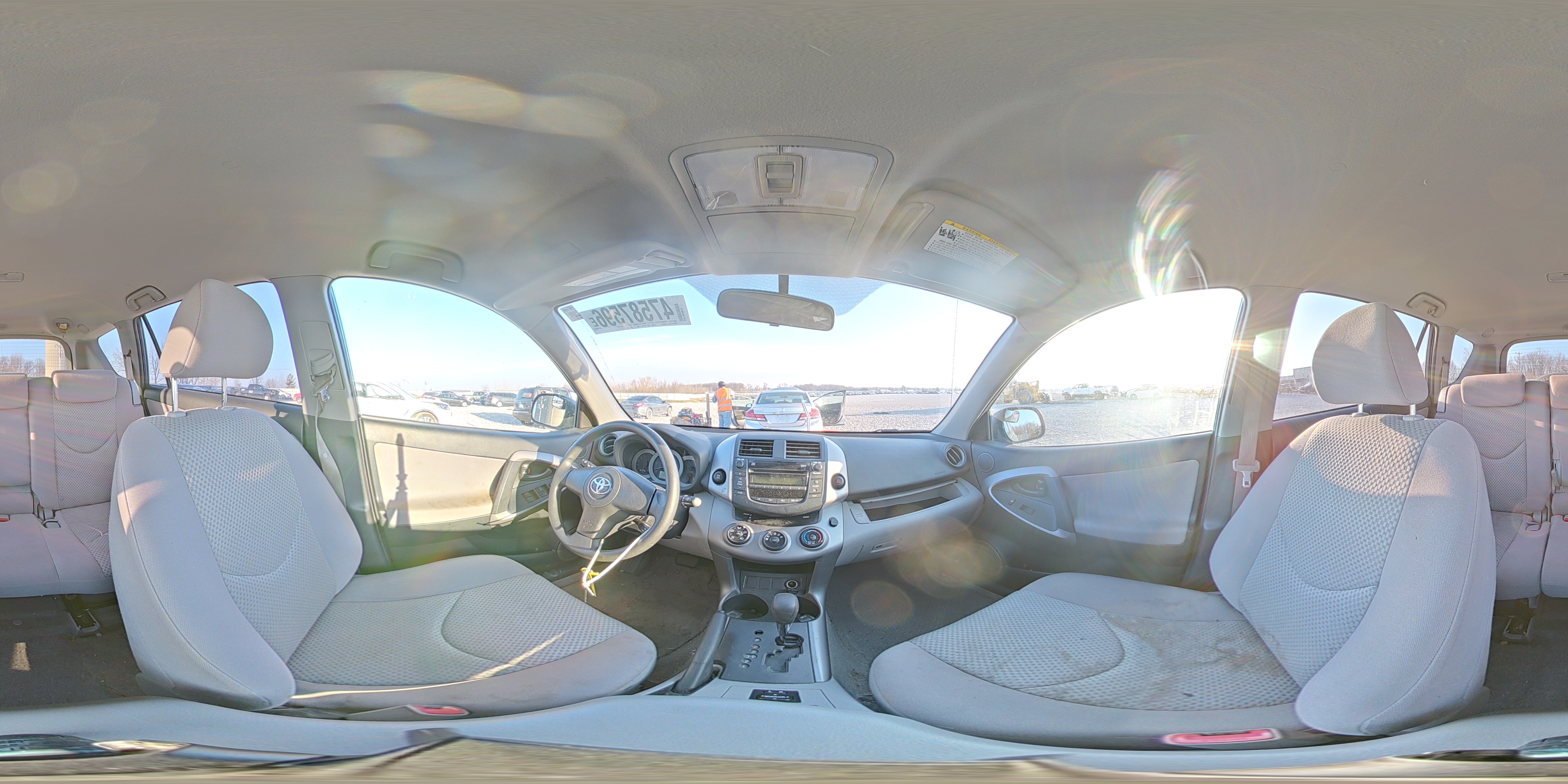 2006 Toyota Rav4 Base Blue vin: JTMBD33V265042087