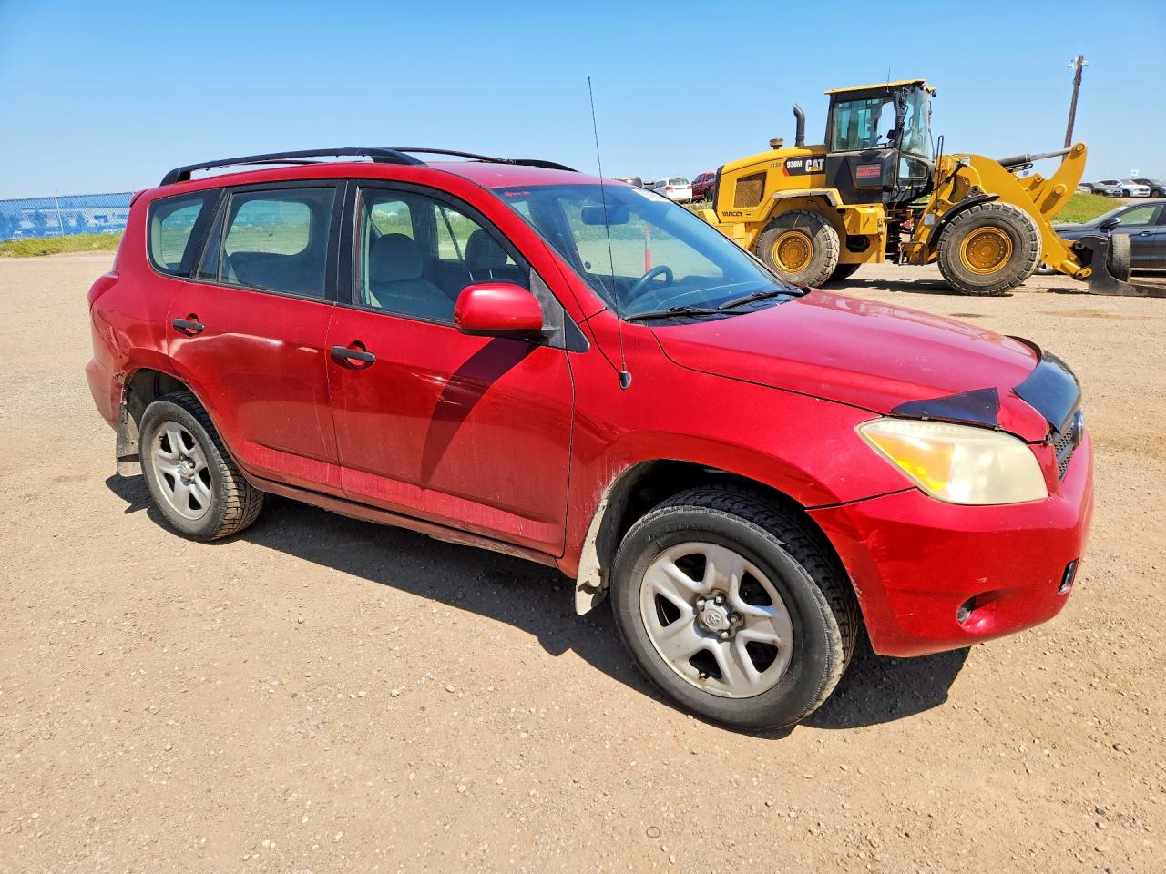 2006 Toyota Rav4 Base Красный vin: JTMBD33V266001842