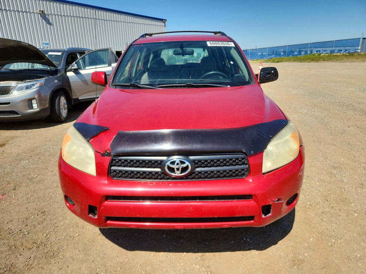 2006 Toyota Rav4 Base Красный vin: JTMBD33V266001842