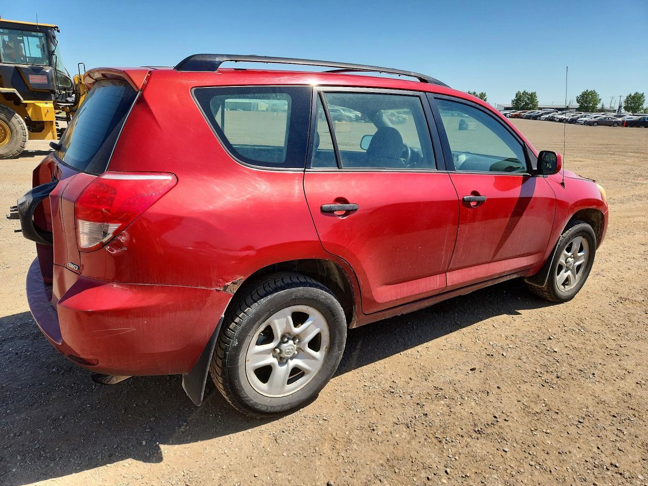 2006 Toyota Rav4 Base Красный vin: JTMBD33V266001842