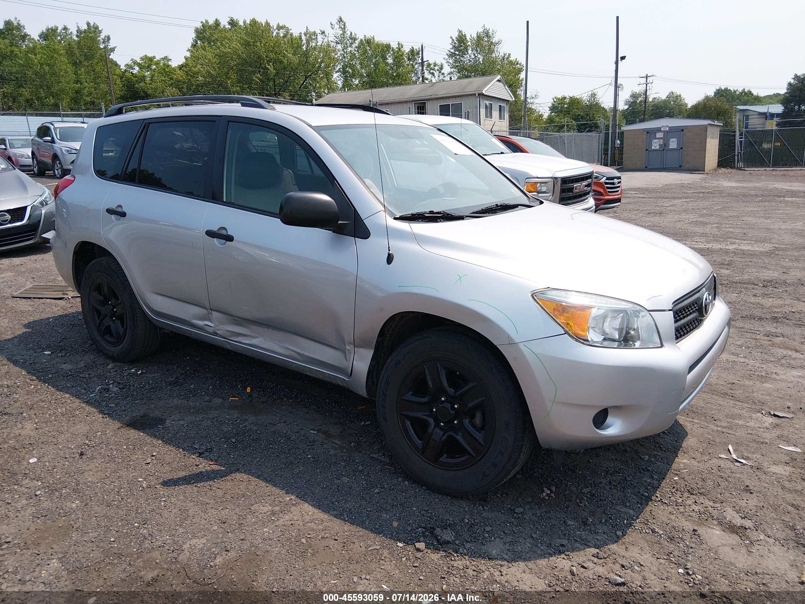 2006 Toyota Rav4   Silver vin: JTMBD33V266018379