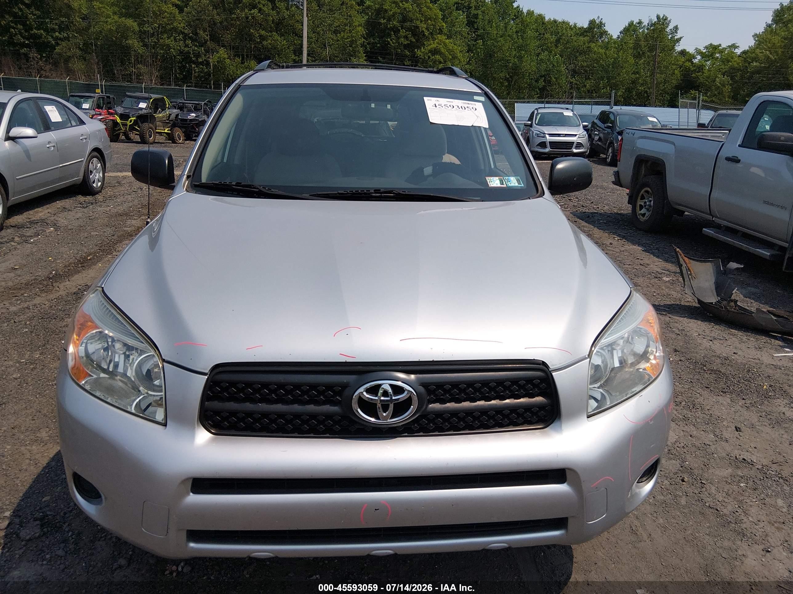 2006 Toyota Rav4   Silver vin: JTMBD33V266018379