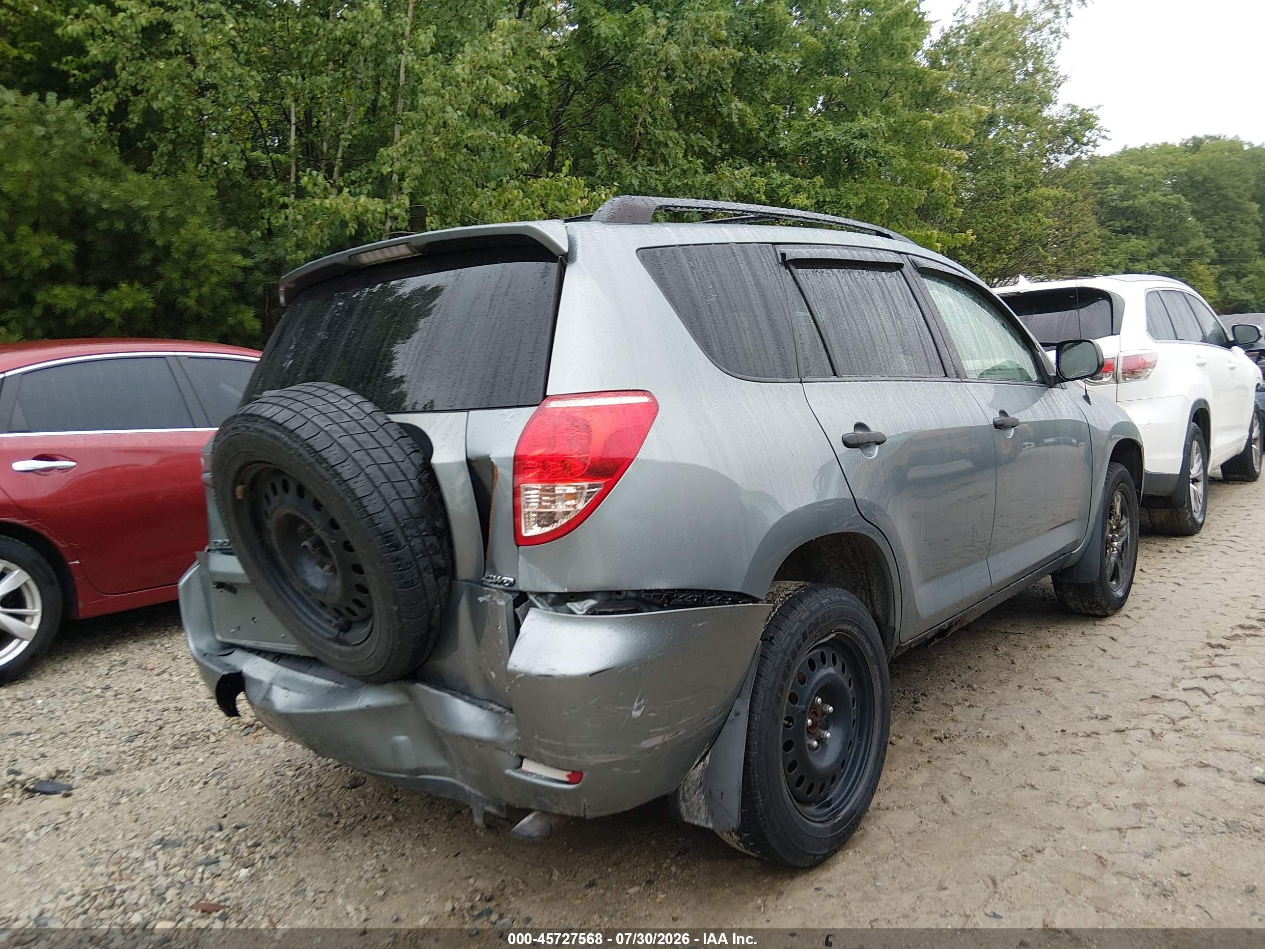 2007 Toyota Rav4   Blue vin: JTMBD33V275053172