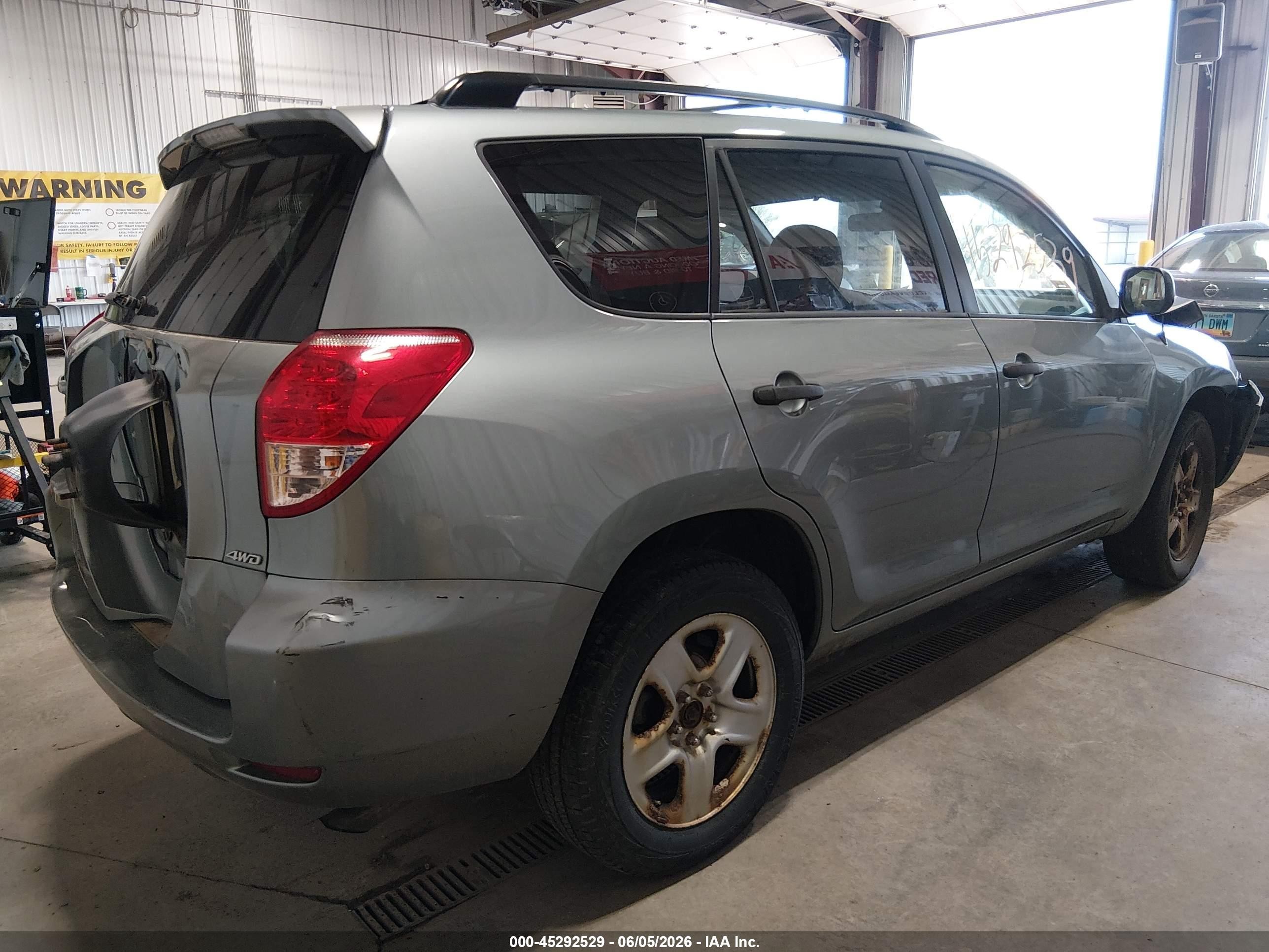 2007 Toyota Rav4   Green vin: JTMBD33V275084485
