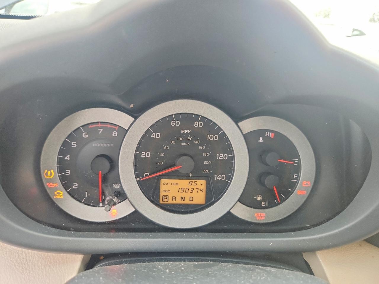 2007 Toyota Rav4 Base Blue vin: JTMBD33V275119364
