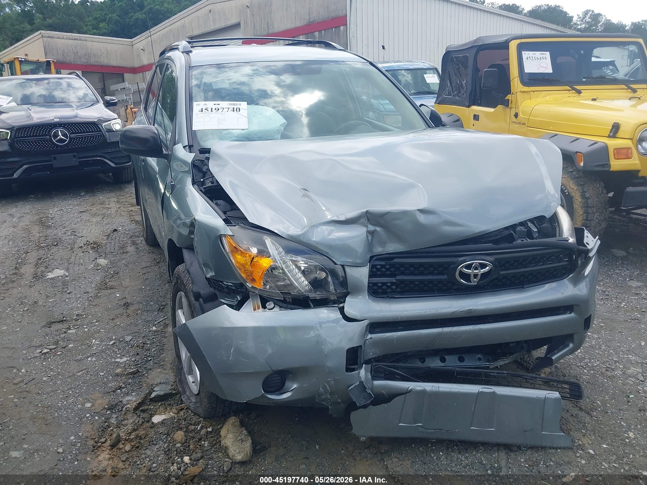 2007 Toyota Rav4   Gray vin: JTMBD33V275123379