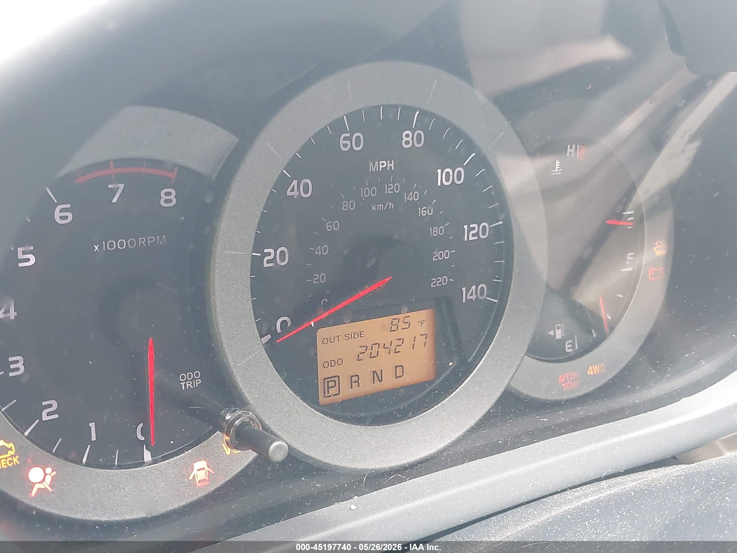 2007 Toyota Rav4   Gray vin: JTMBD33V275123379