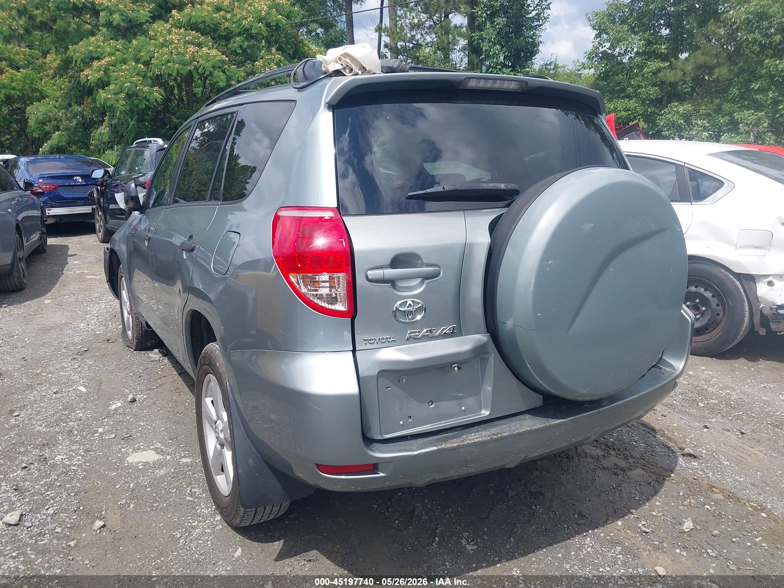 2007 Toyota Rav4   Gray vin: JTMBD33V275123379