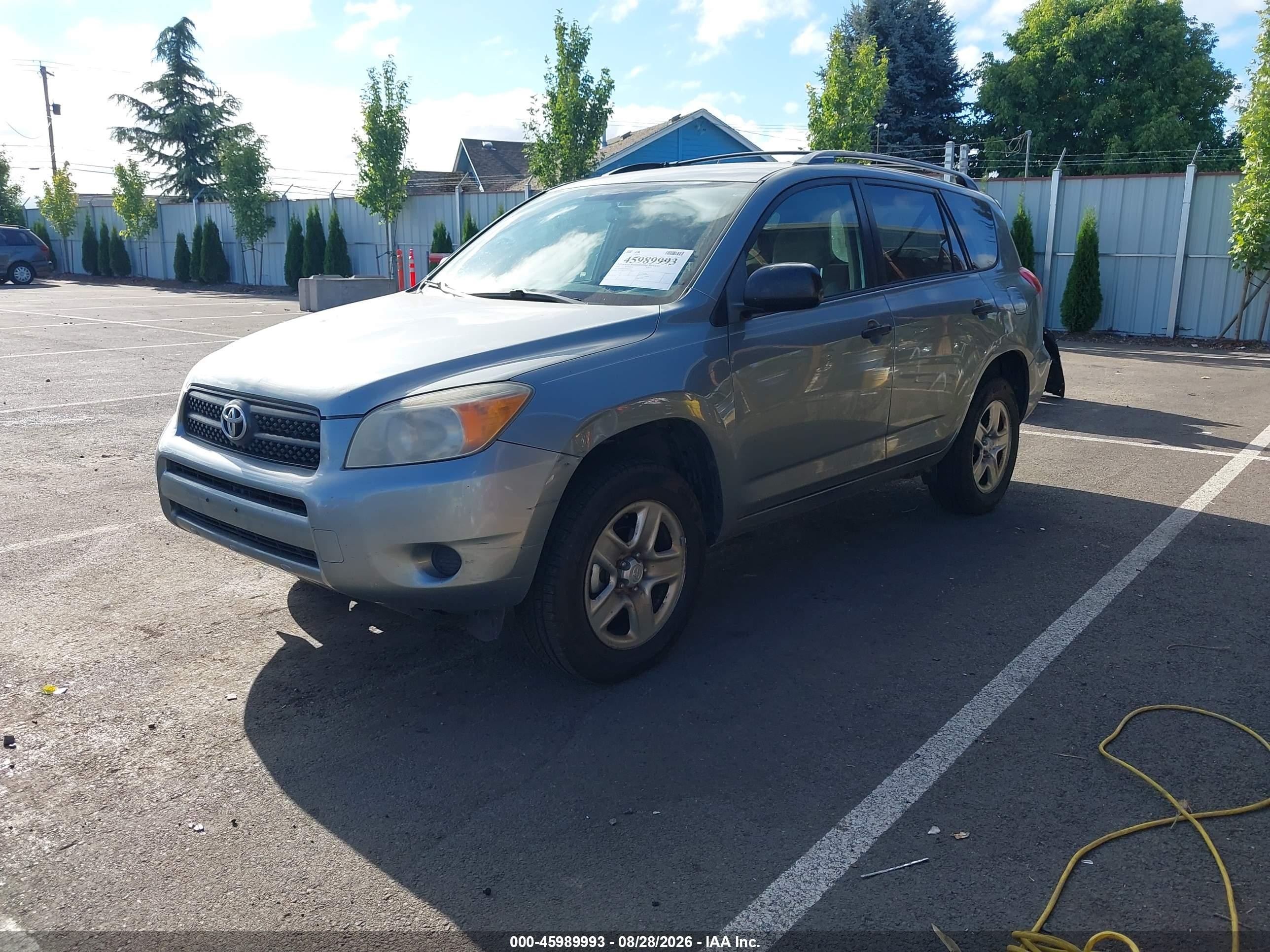 2007 Toyota Rav4   Teal vin: JTMBD33V276023261