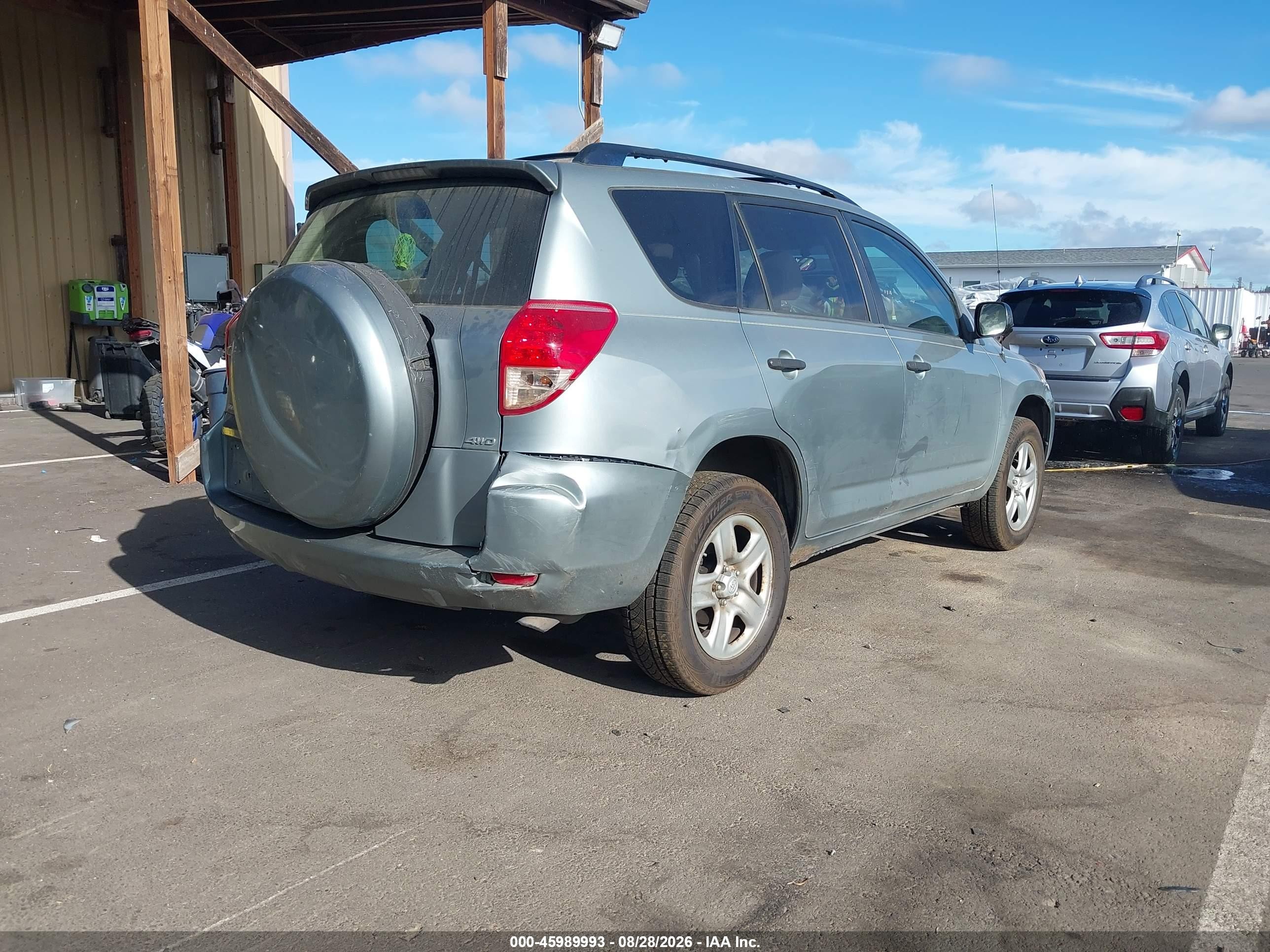 2007 Toyota Rav4   Teal vin: JTMBD33V276023261