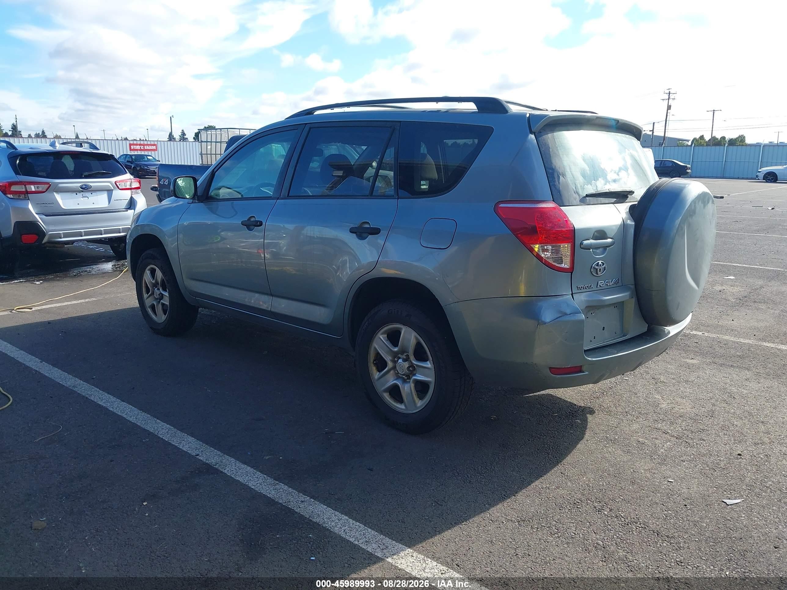 2007 Toyota Rav4   Teal vin: JTMBD33V276023261