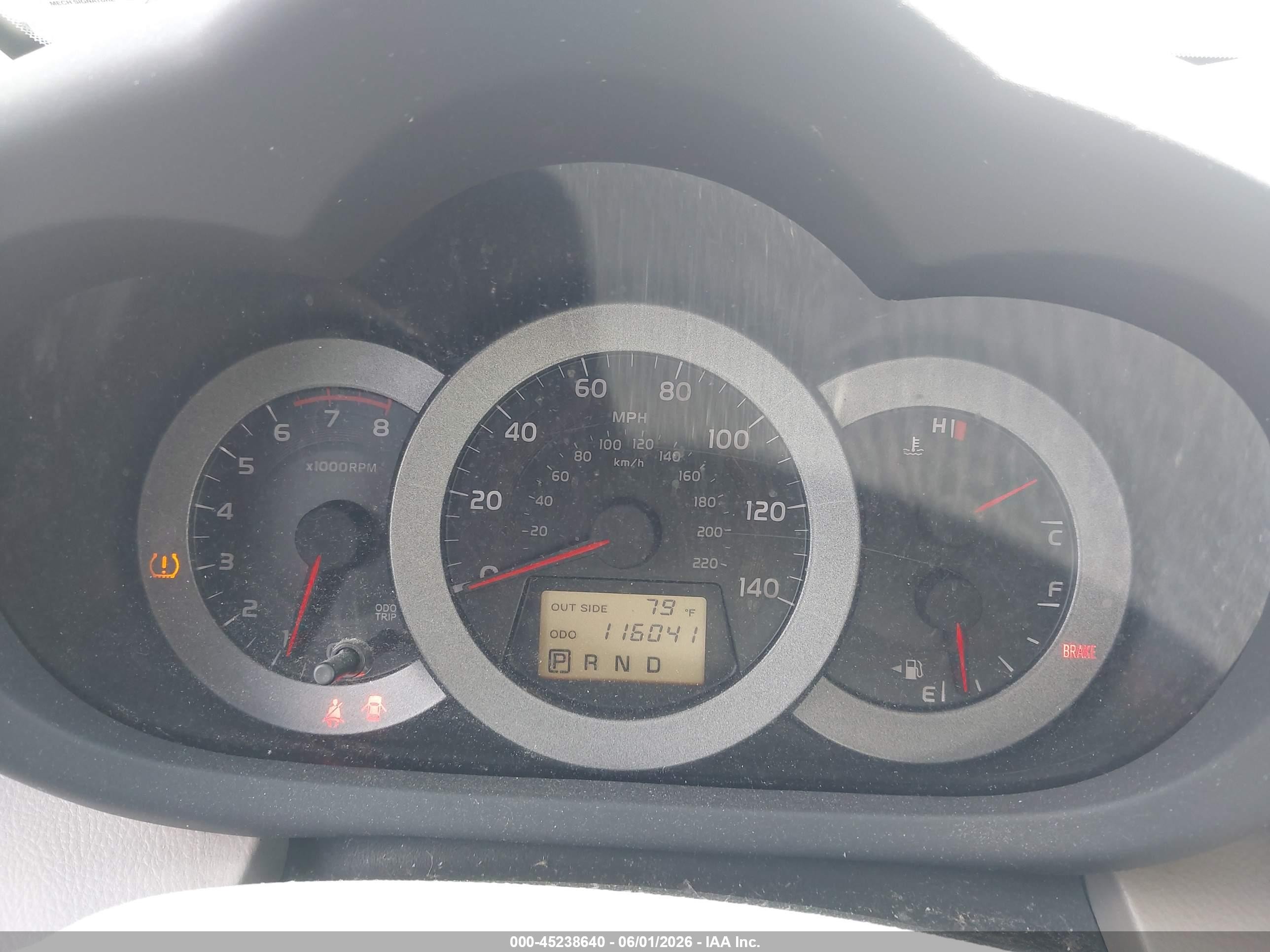2007 Toyota Rav4 Синий vin: JTMBD33V276036785