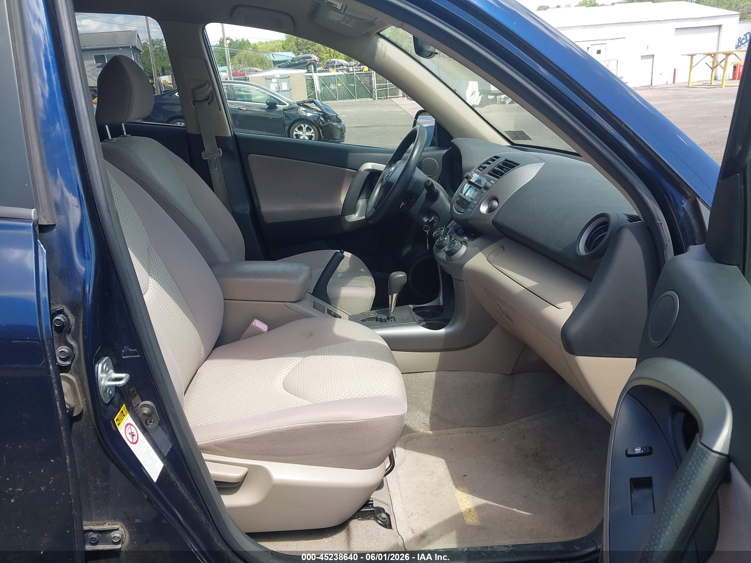 2007 Toyota Rav4 Синий vin: JTMBD33V276036785