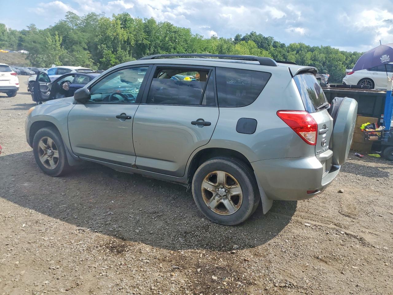 2007 Toyota Rav4 Base Серый vin: JTMBD33V276044532