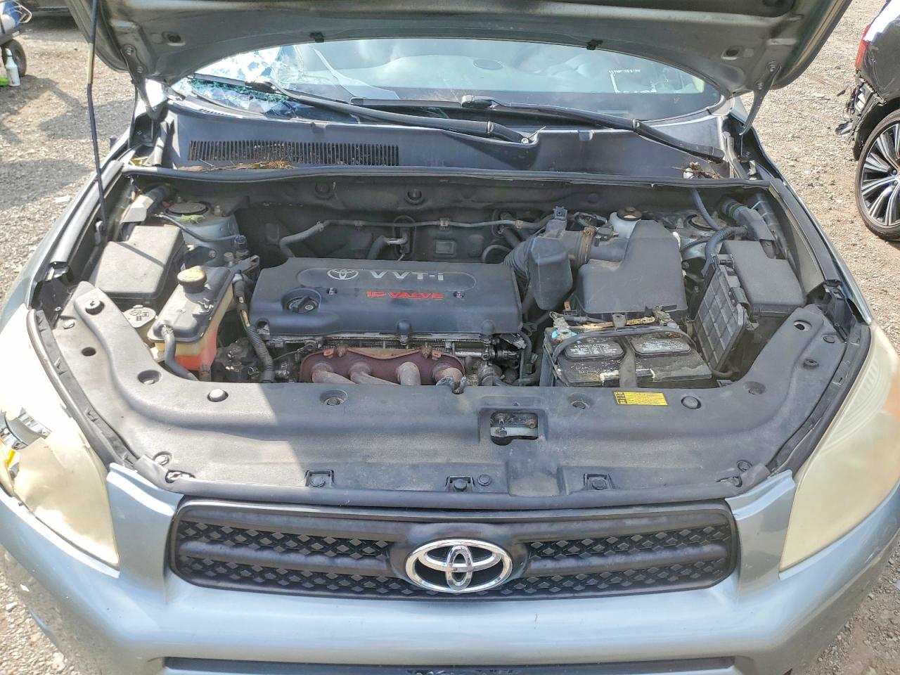 2007 Toyota Rav4 Base Серый vin: JTMBD33V276044532