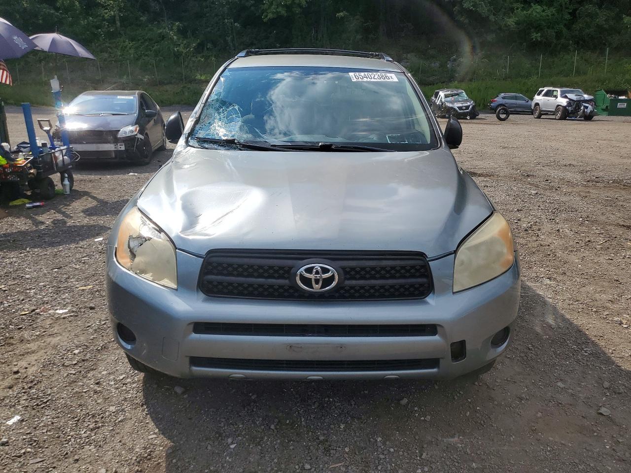 2007 Toyota Rav4 Base Серый vin: JTMBD33V276044532