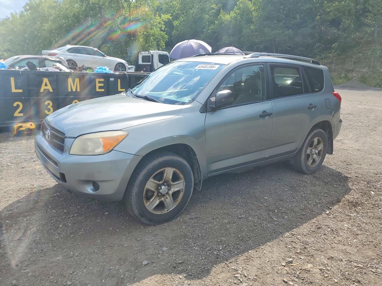 2007 Toyota Rav4 Base Gray vin: JTMBD33V276044532