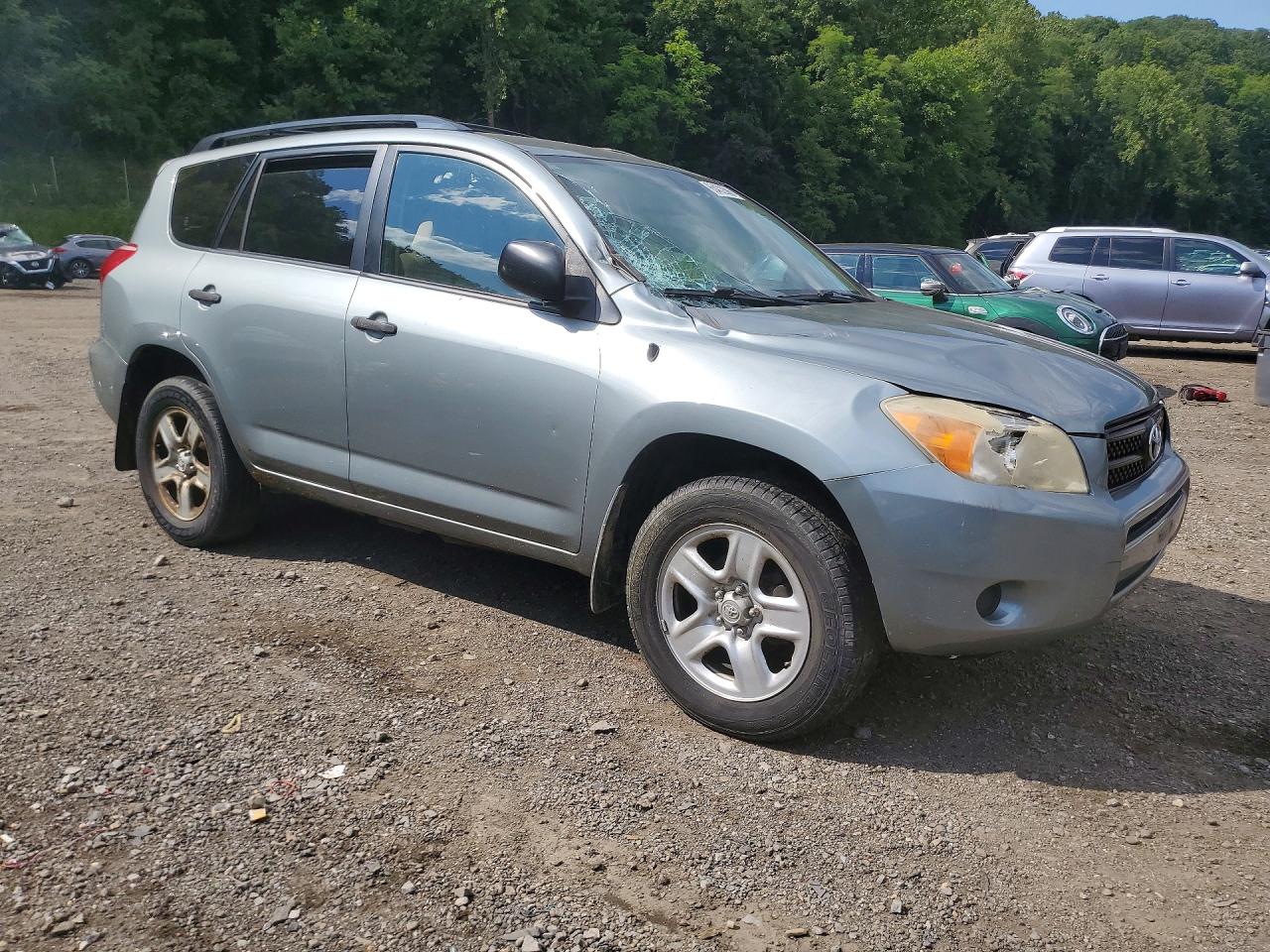 2007 Toyota Rav4 Base Серый vin: JTMBD33V276044532