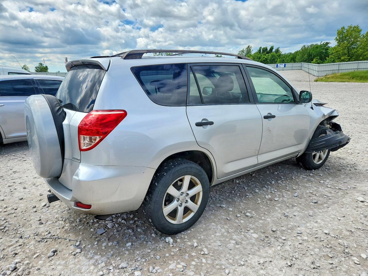 2007 Toyota Rav4 Base Silver vin: JTMBD33V276051254