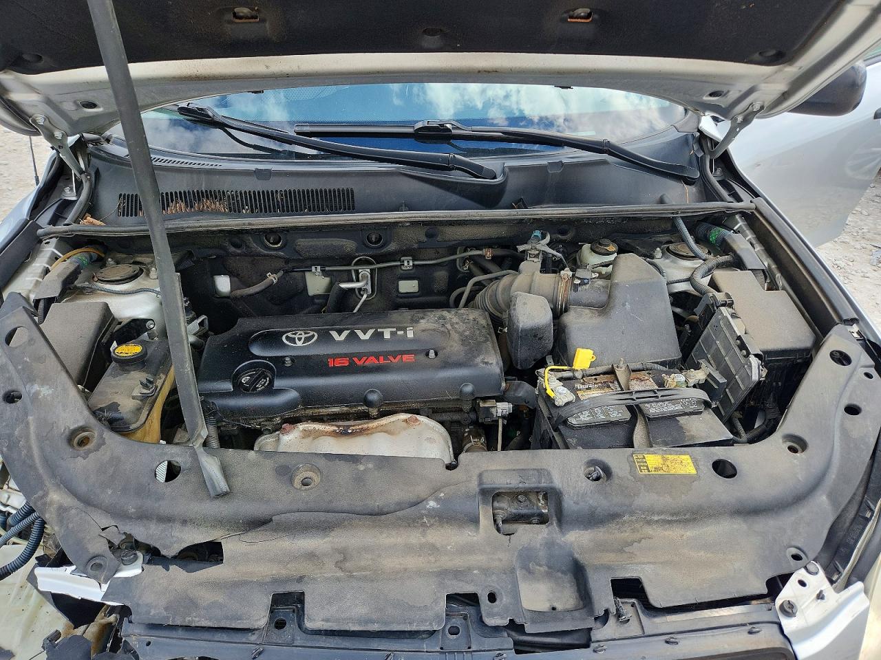 2007 Toyota Rav4 Base Silver vin: JTMBD33V276051254