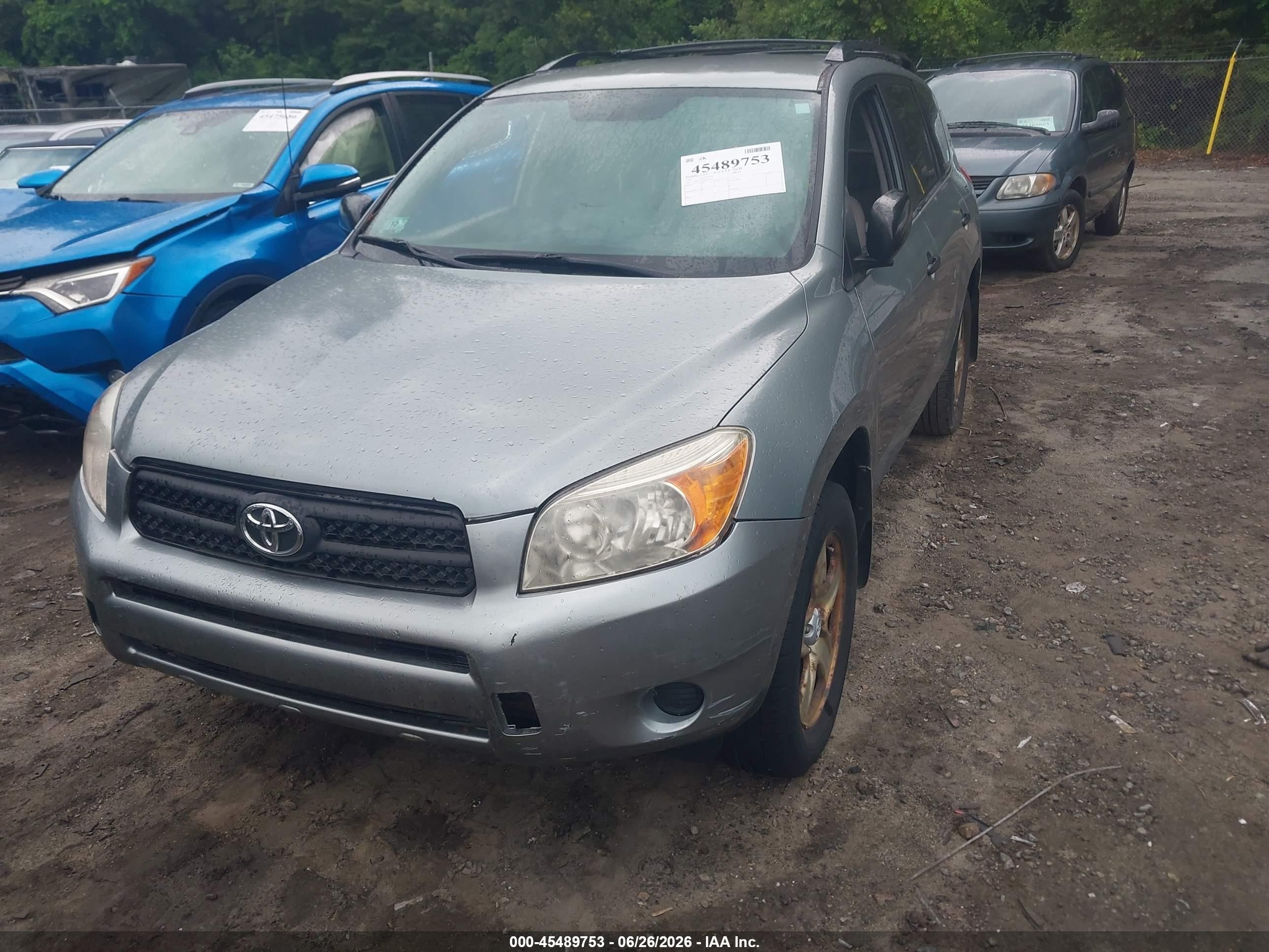 2008 Toyota Rav4   Green vin: JTMBD33V286055290
